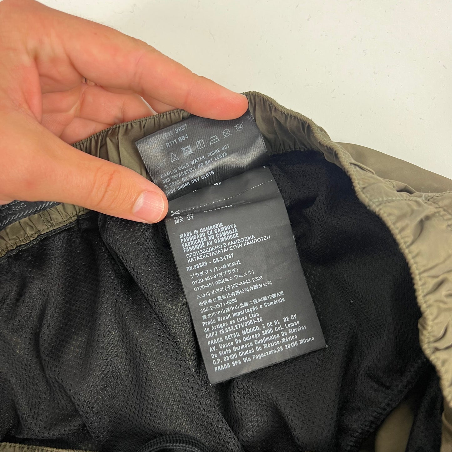 Prada Milano Swim Trunks (S)