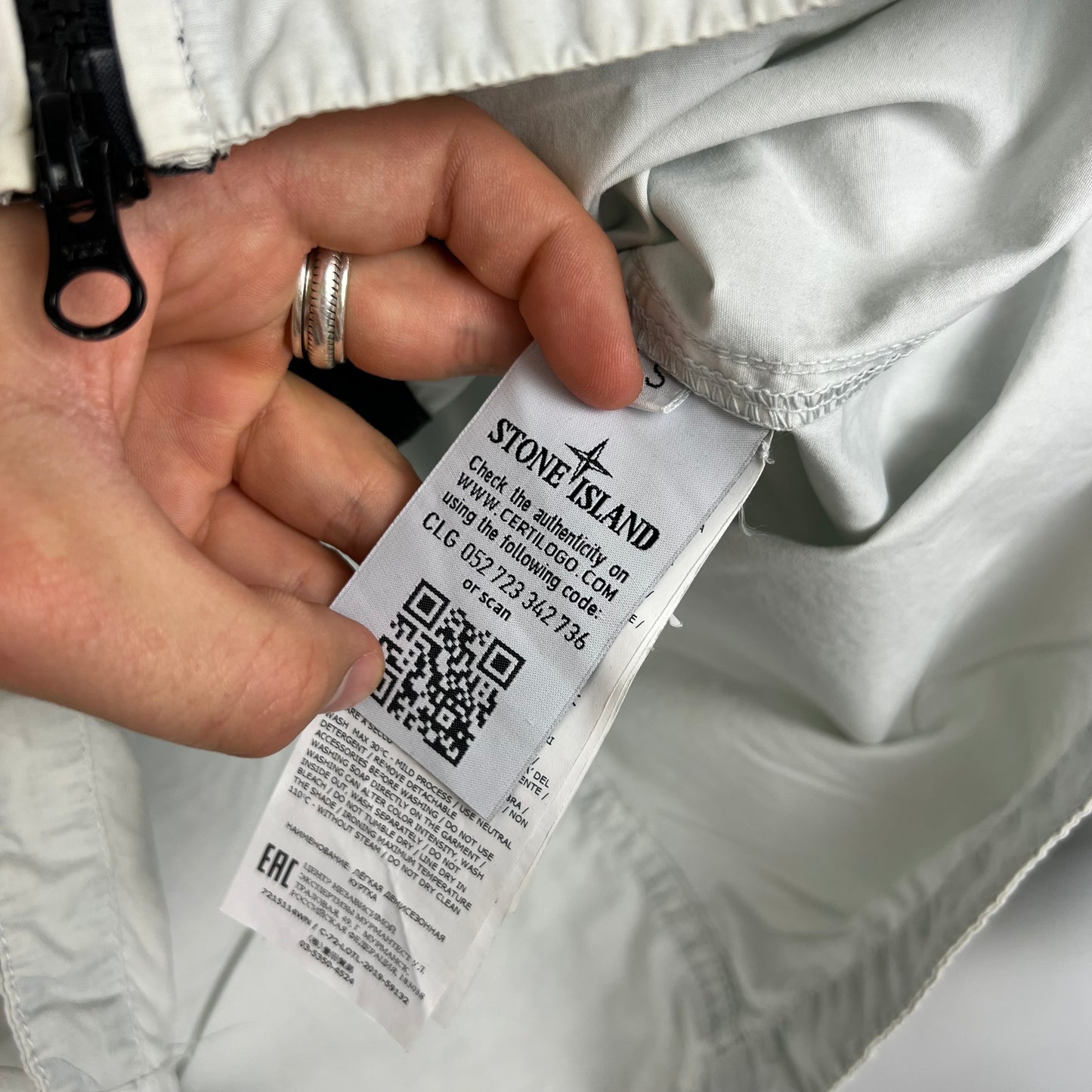 Stone Island Zip Up Over Shirt