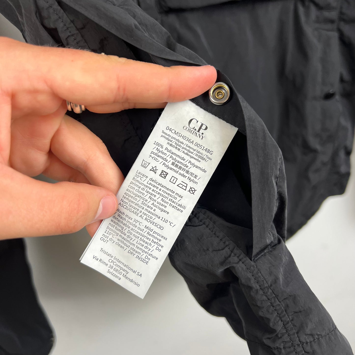 CP Company Nylon Zip Over Shirt (S)