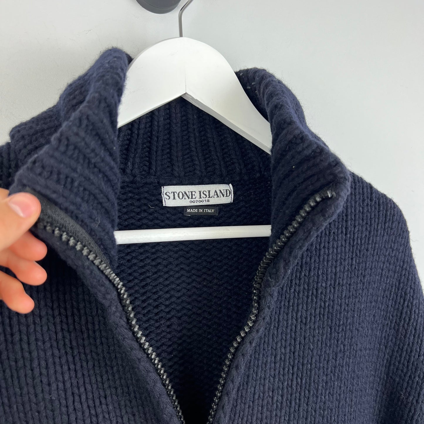 00’s Stone Island Knit Jumper (XL)