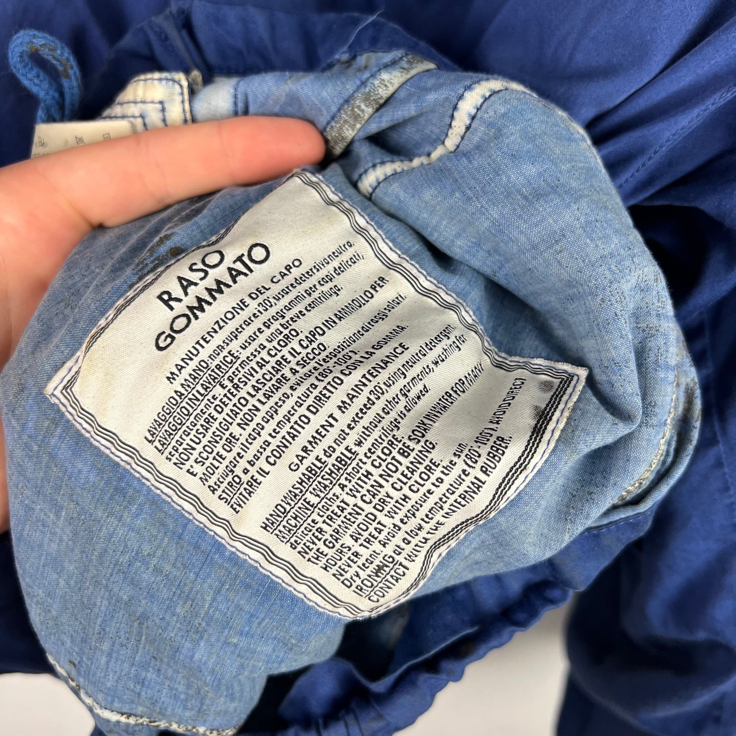 Stone Island 90’s Raso Gommato Jacket