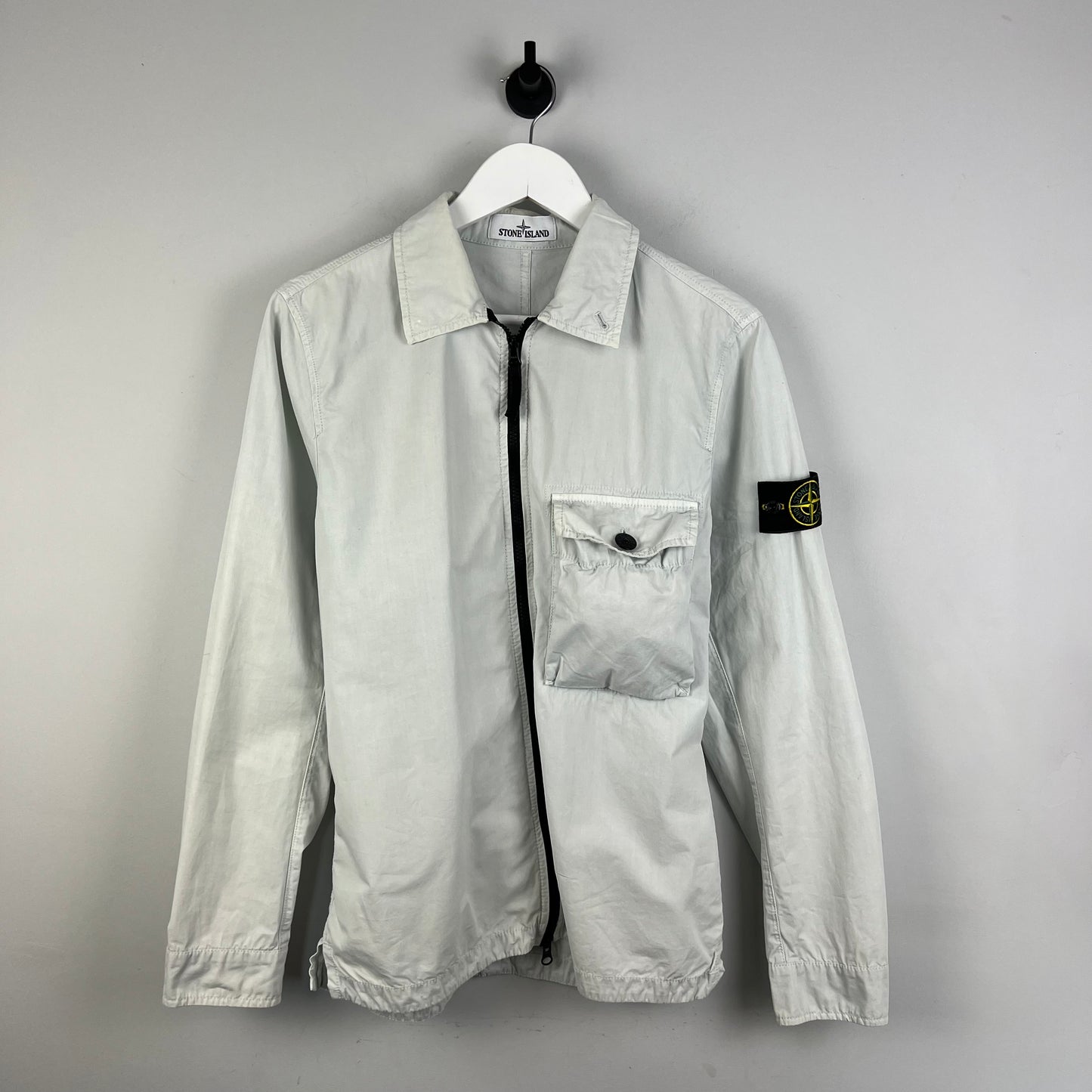 Stone Island Zip Up Over Shirt