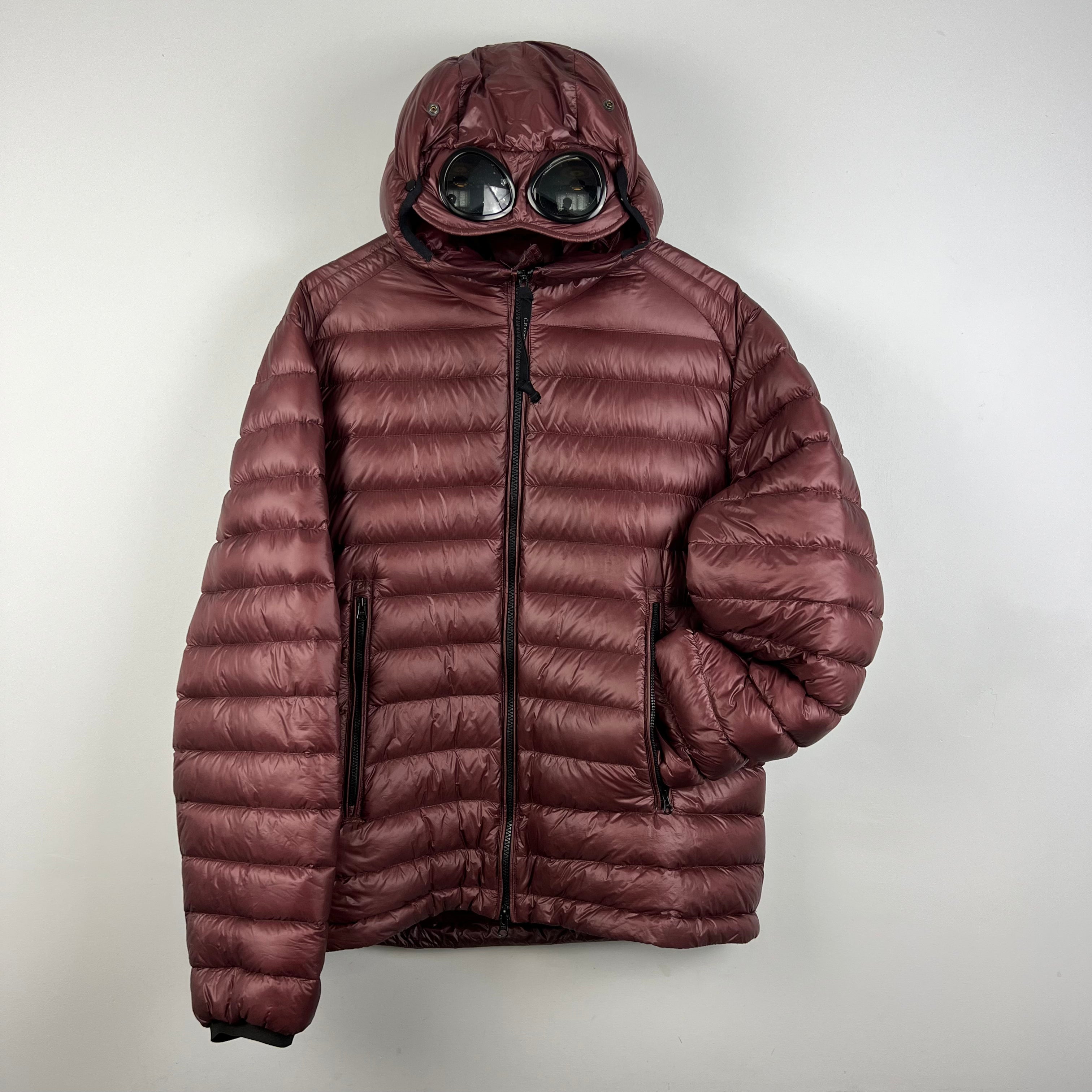 Cp company goggle puffer hot sale