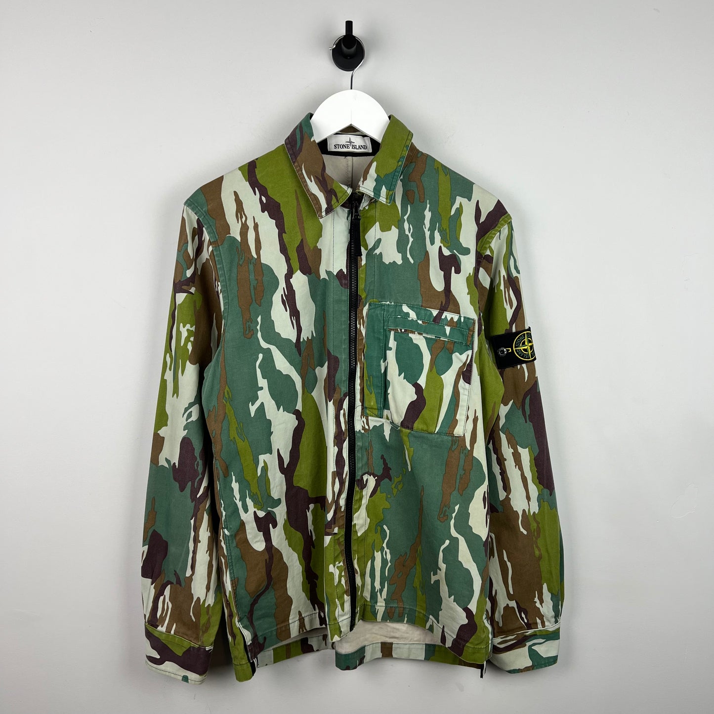 Stone Island Flowing Camo Shirt