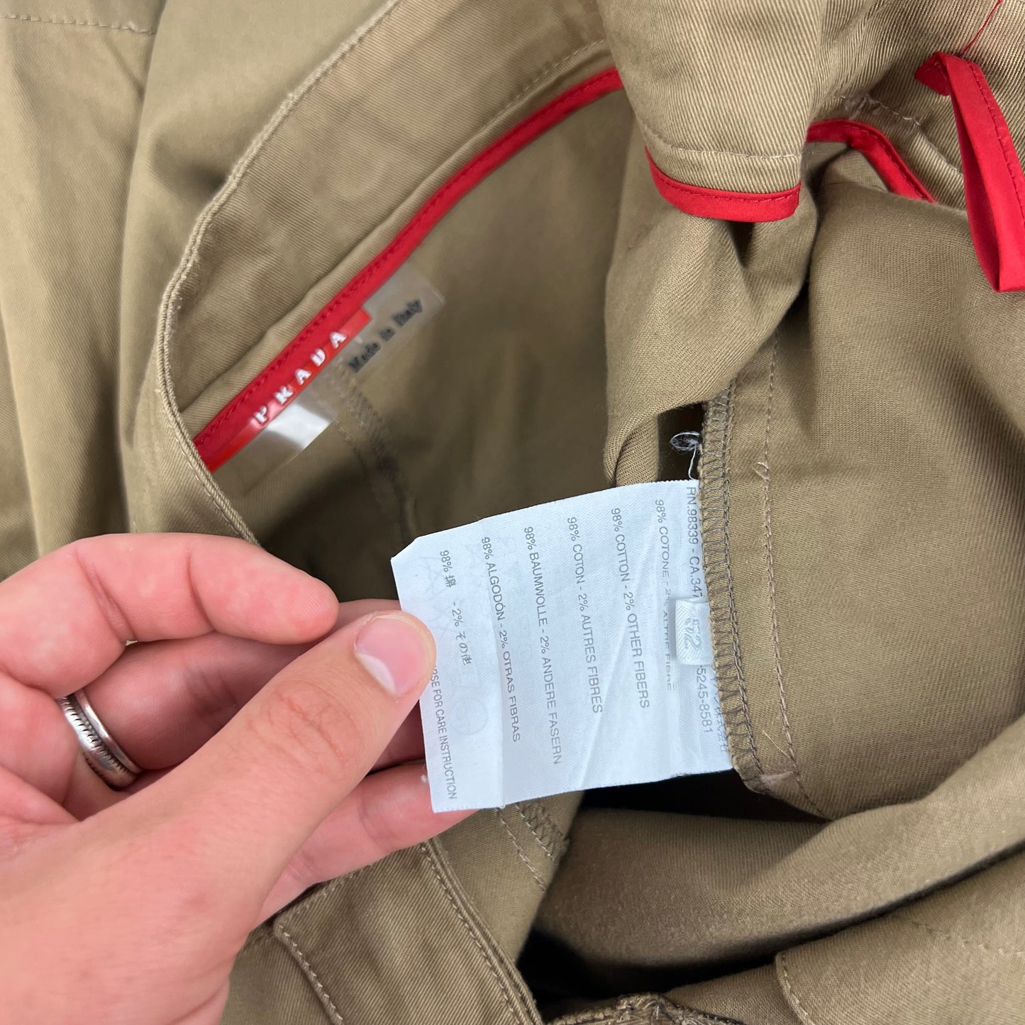00’s Prada Sport Logo Shorts (w32”)