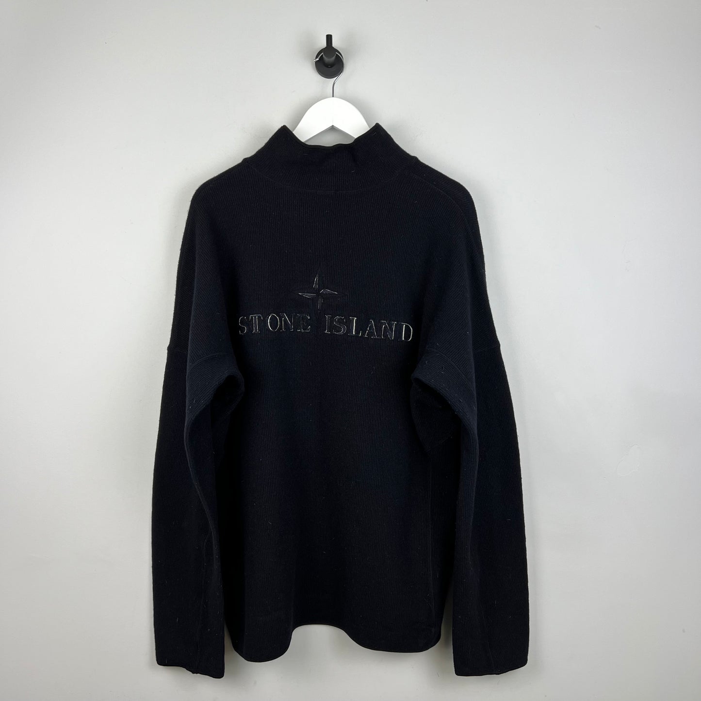 Stone Island AW/04 Spell Out Knit (XXL)