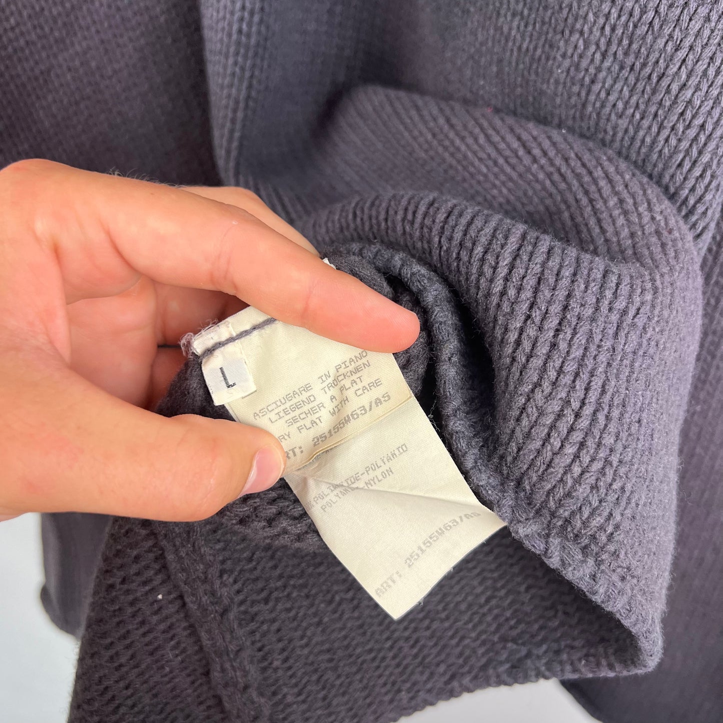 90’s Stone Island Green Edge Knit