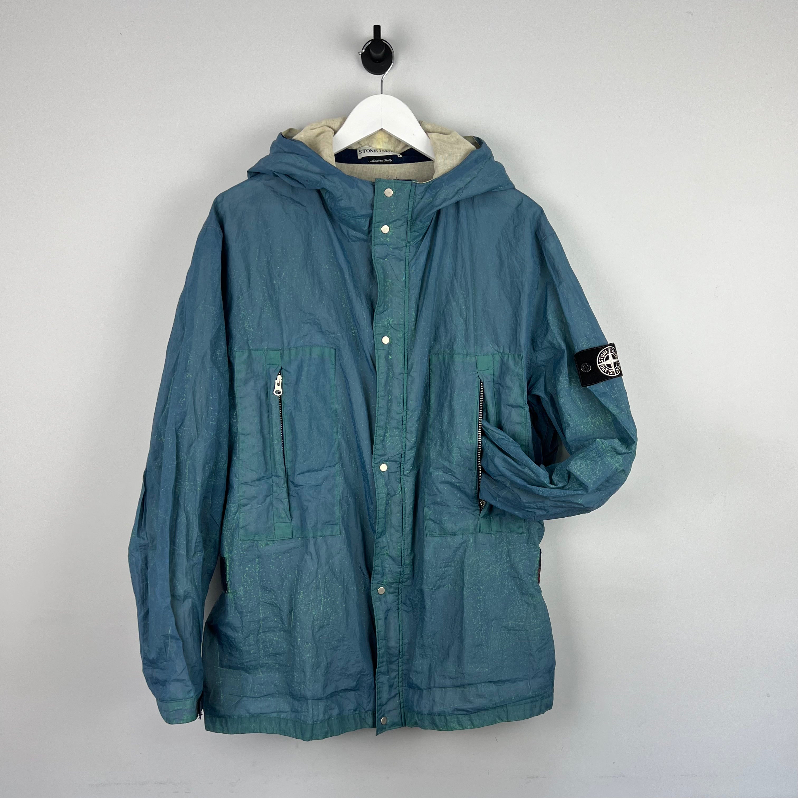 Stone Island ss 01 Pure Metal Shell Parka