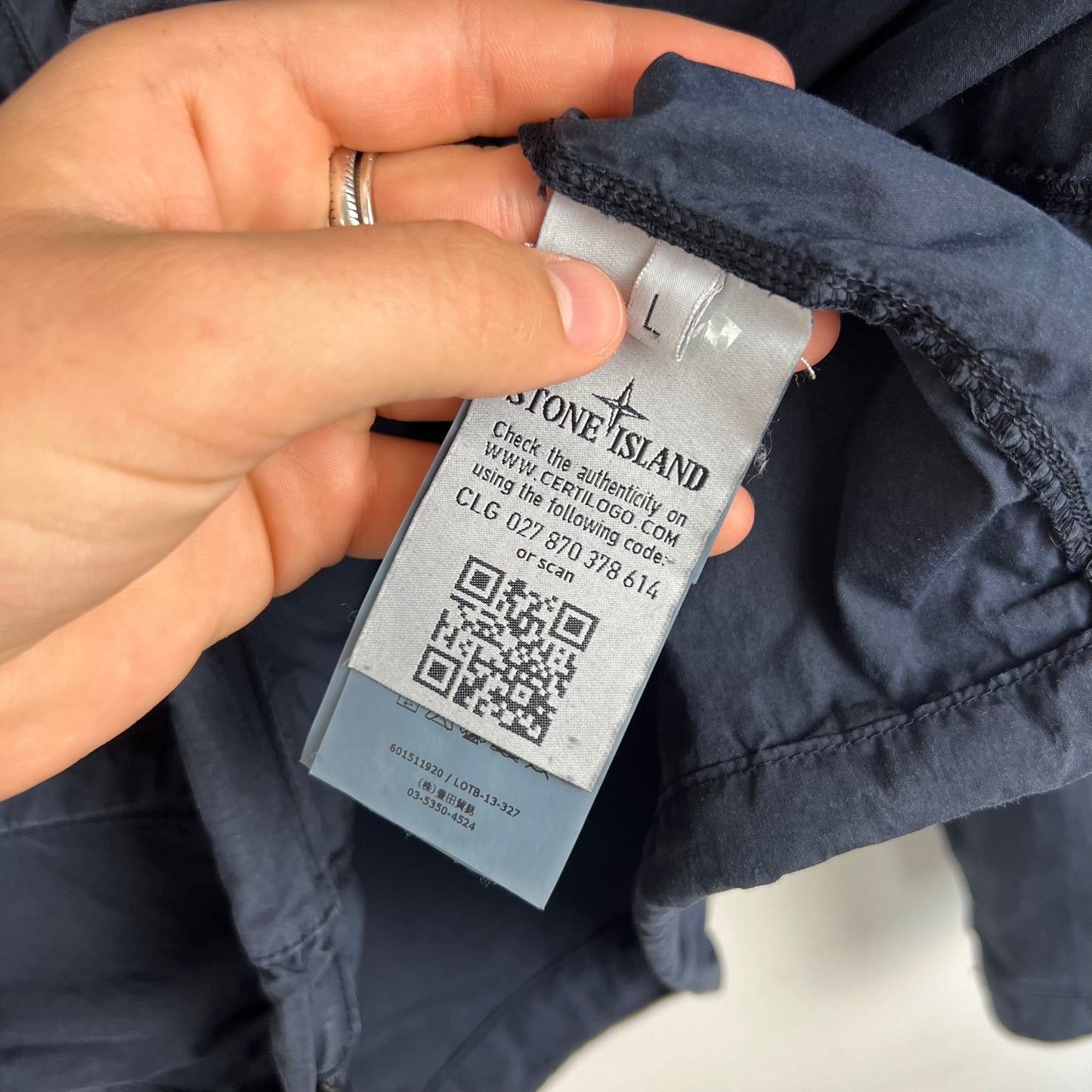Stone Island Nylon Tela Jacket