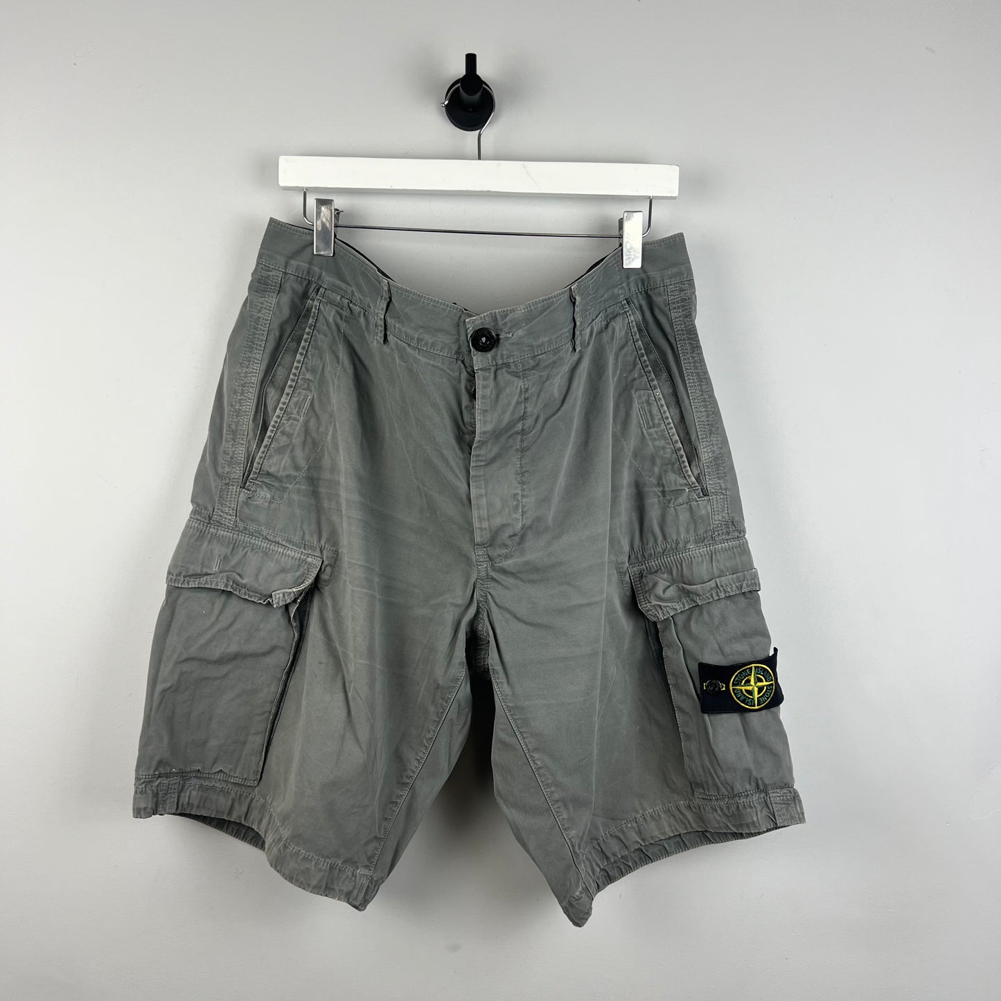 Stone Island Cargo Shorts (W38”)
