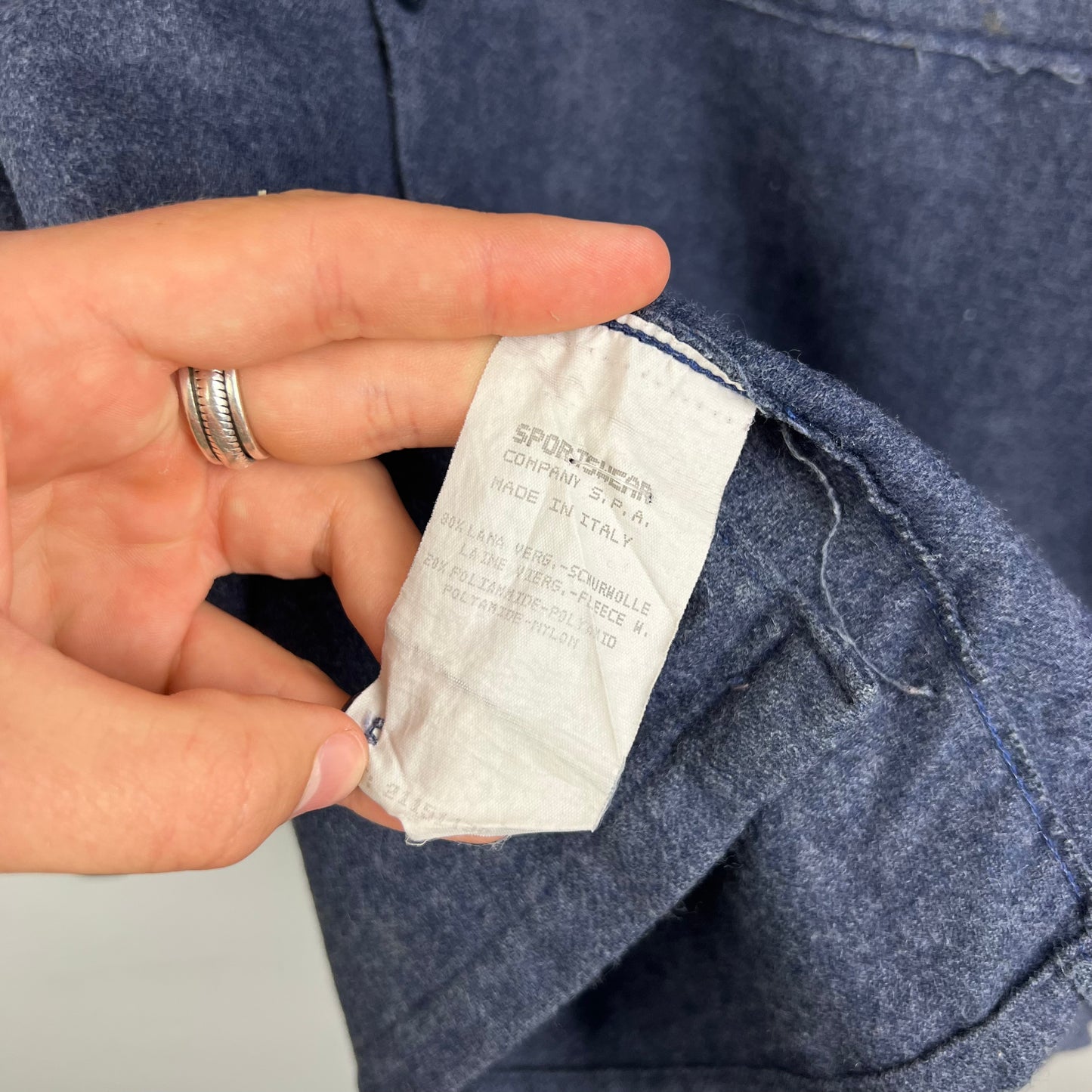 Stone Island AW/1994 Wool Shirt (XL)