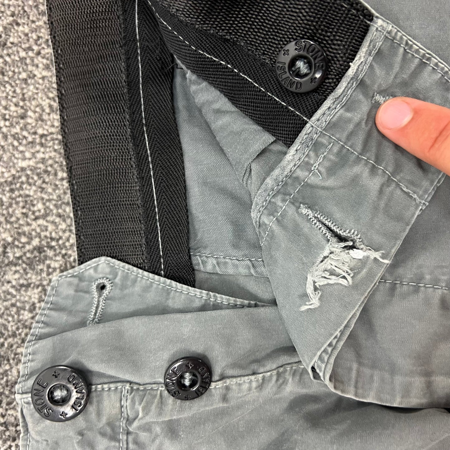 Stone Island Cargo Shorts (W38”)