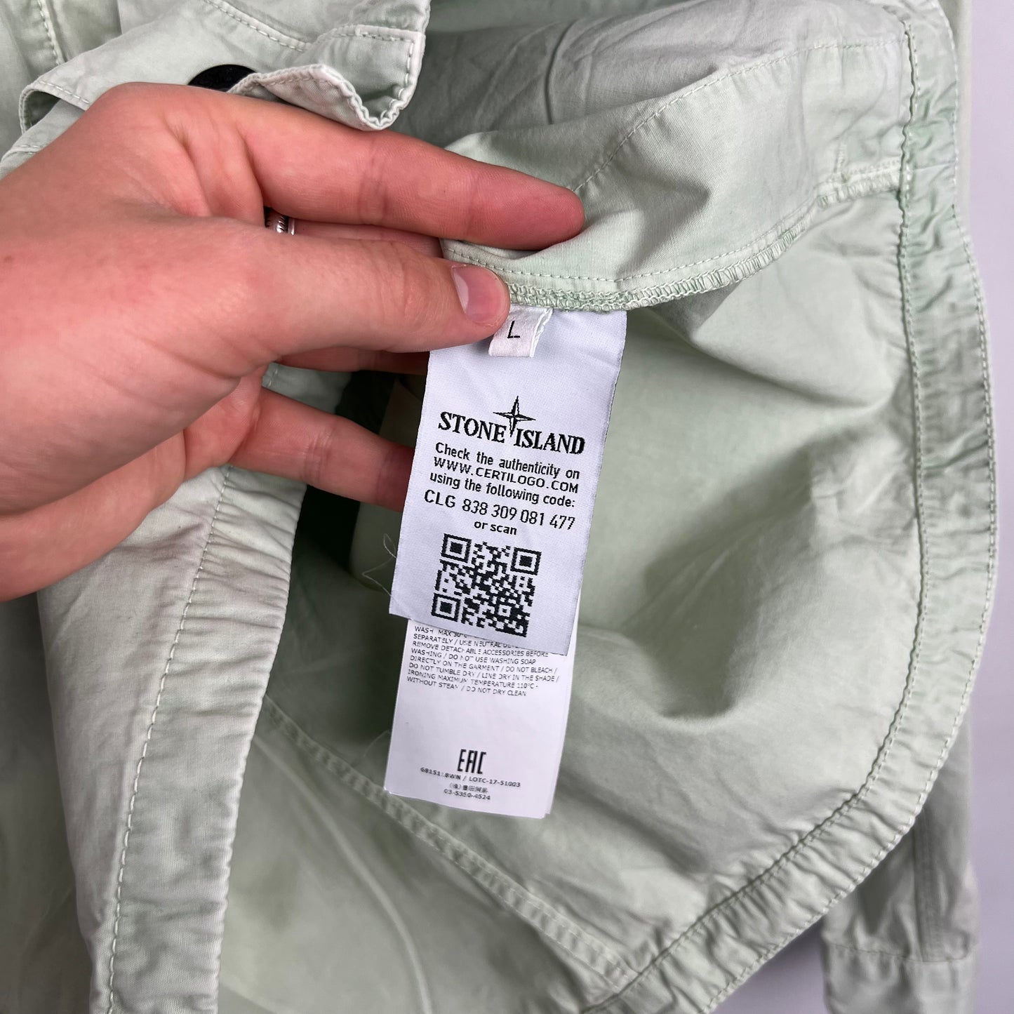 Stone Island Hooded Over Shirt