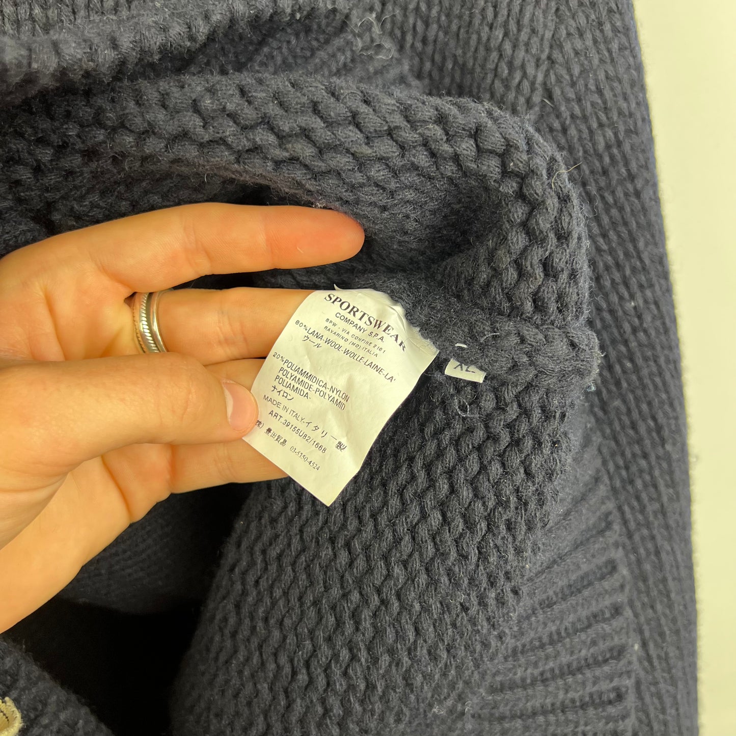 00’s Stone Island Knit Jumper (XL)