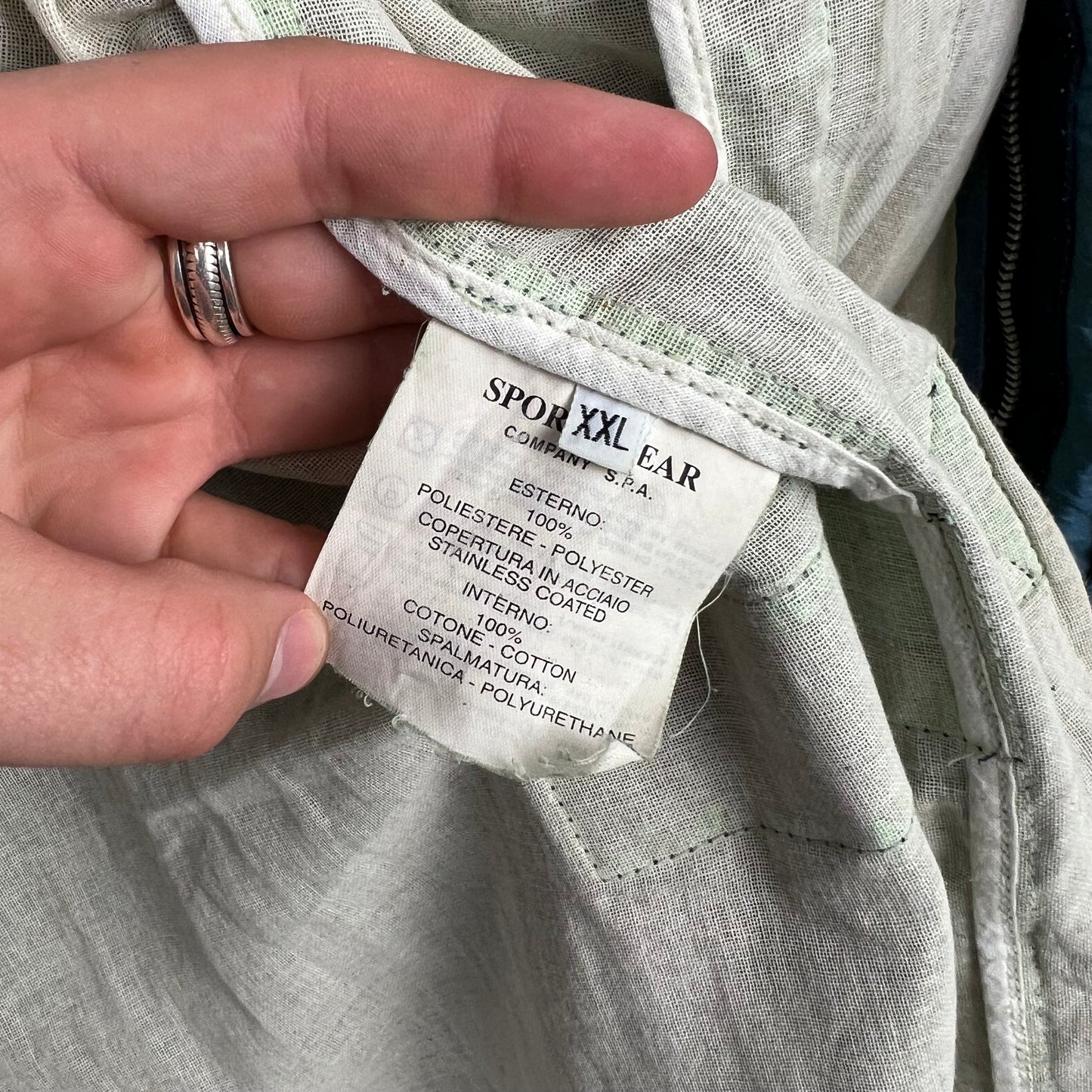 Stone Island ss/01 Pure Metal Shell Parka