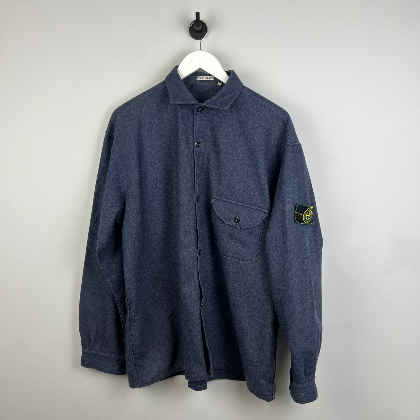 Stone Island AW/1994 Wool Shirt (XL)