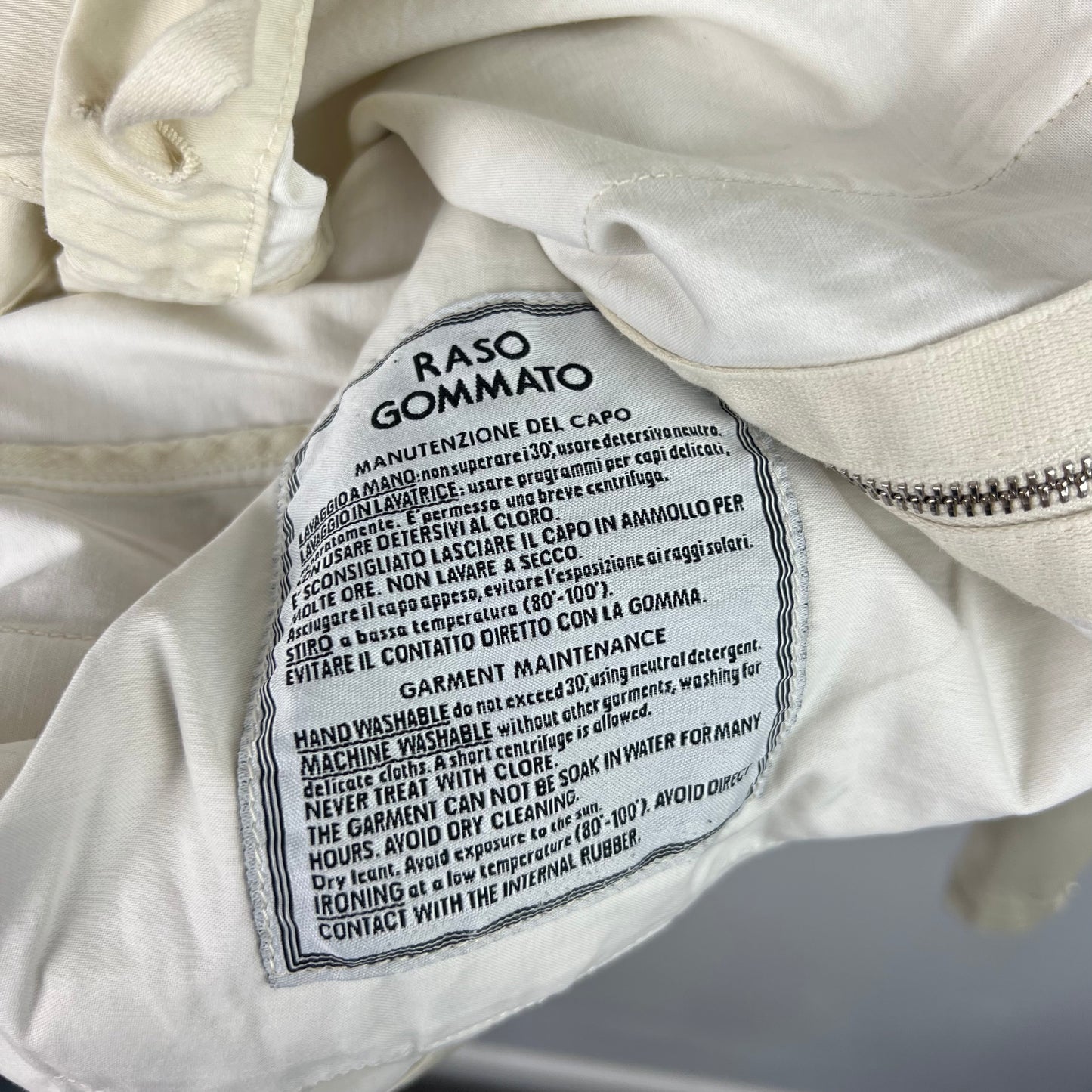Stone Island ss/02 Raso Gommato Jacket
