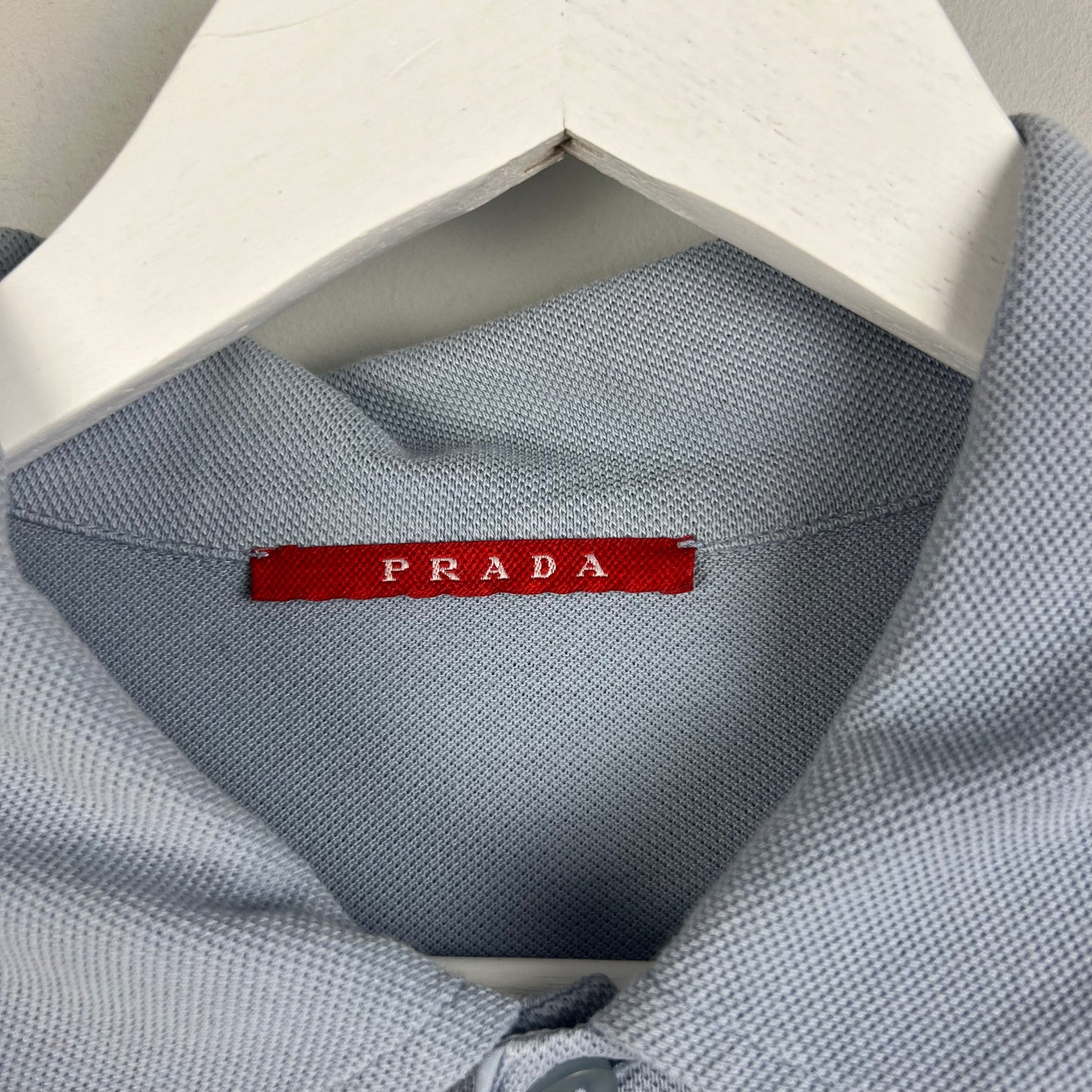 00’s Prada Sport Logo Polo Shirt (XL)