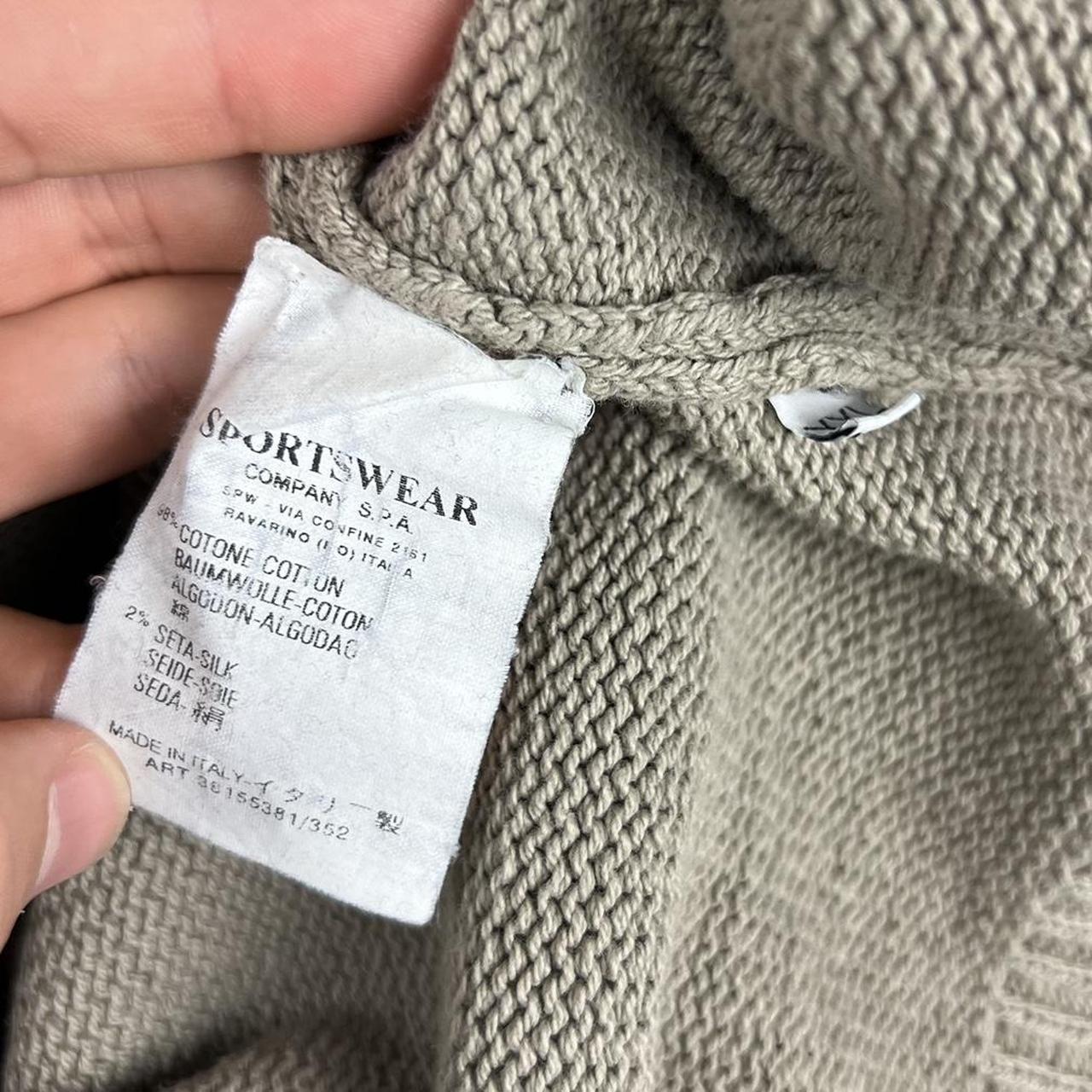 Stone Island Knit Zip Up Jumper (XL)