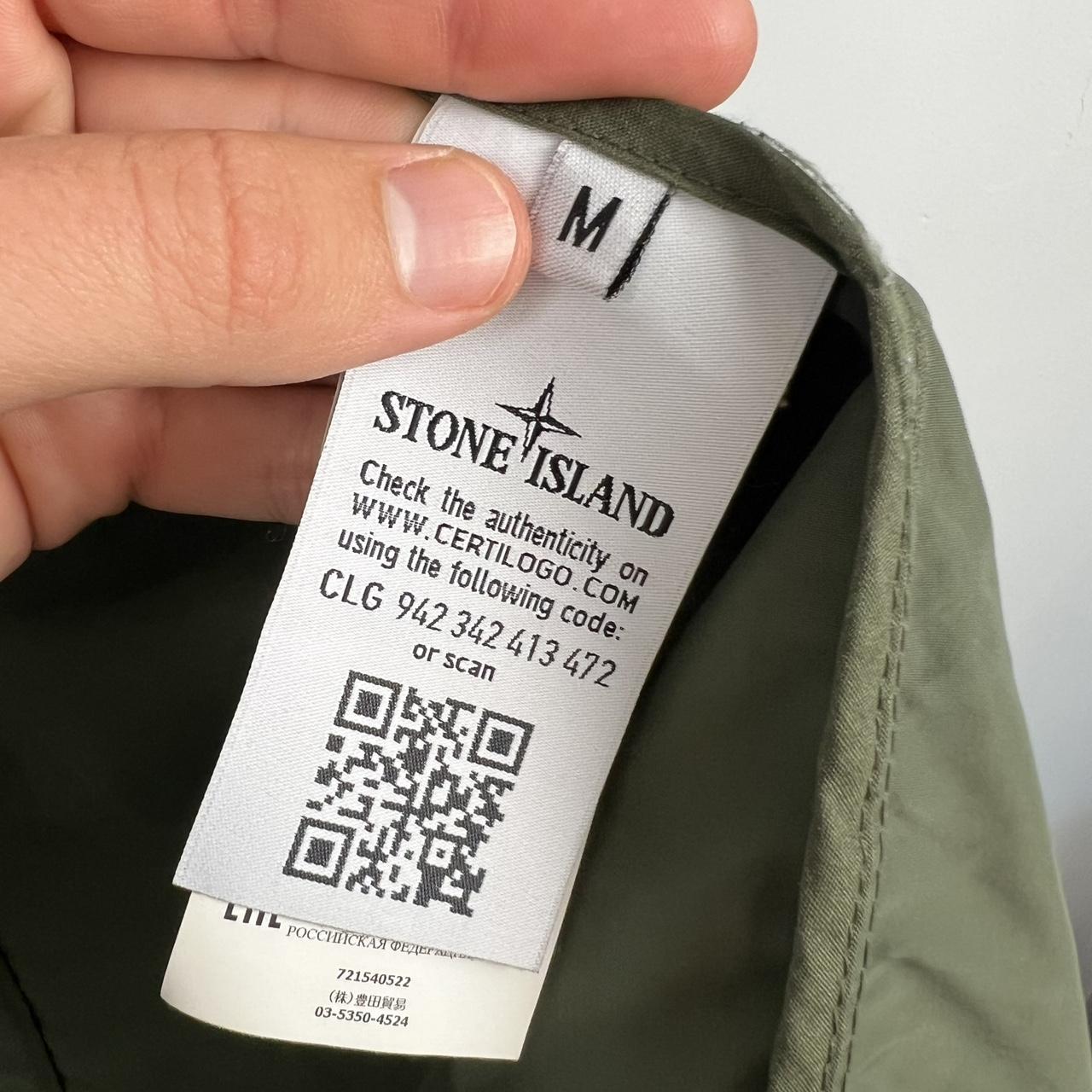 Stone Island Micro Reps Mid Length Jacket (M)
