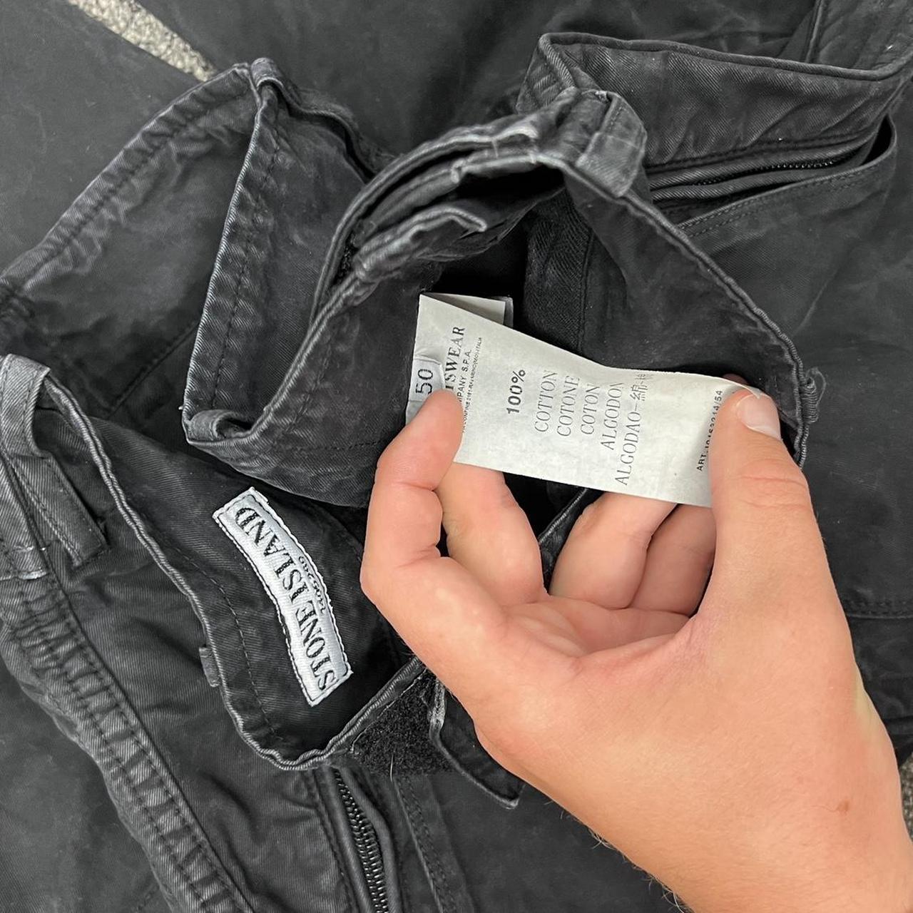 00’s Stone Island Straight Leg Cargo Pants (W32")