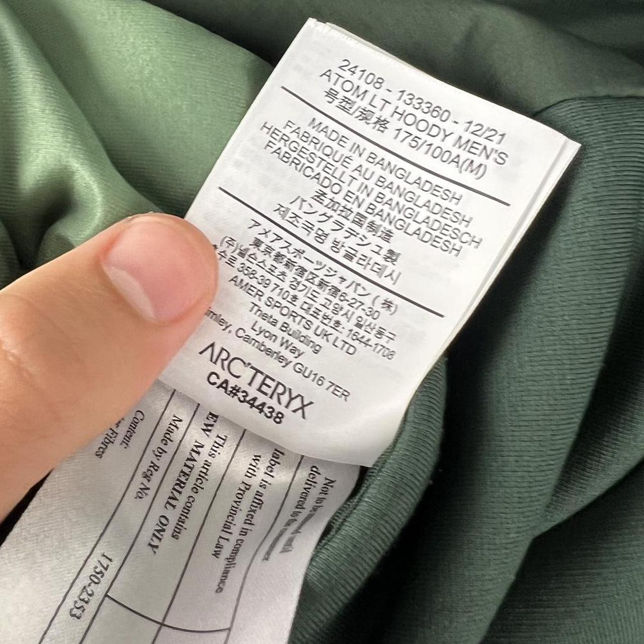 Arcteryx Atom LT Jacket (M)