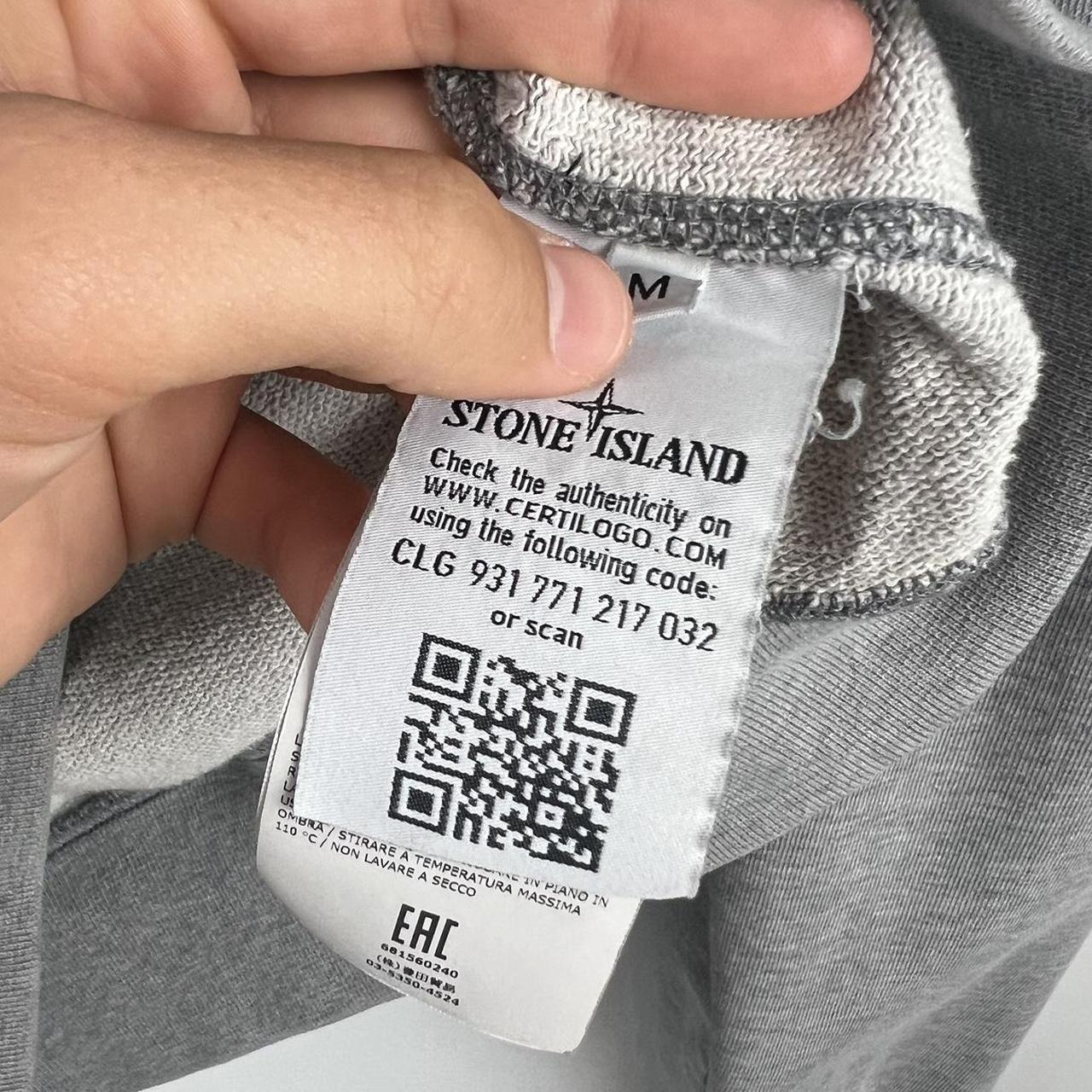 Stone Island Zip Up Hoodie (M)