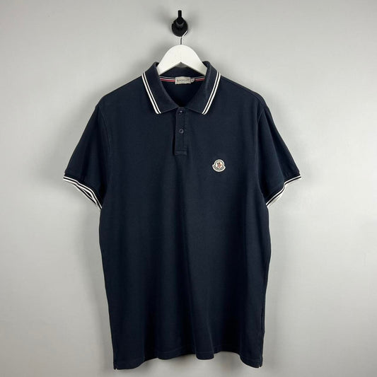 Moncler Maglia Trimmed Polo Shirt (L)
