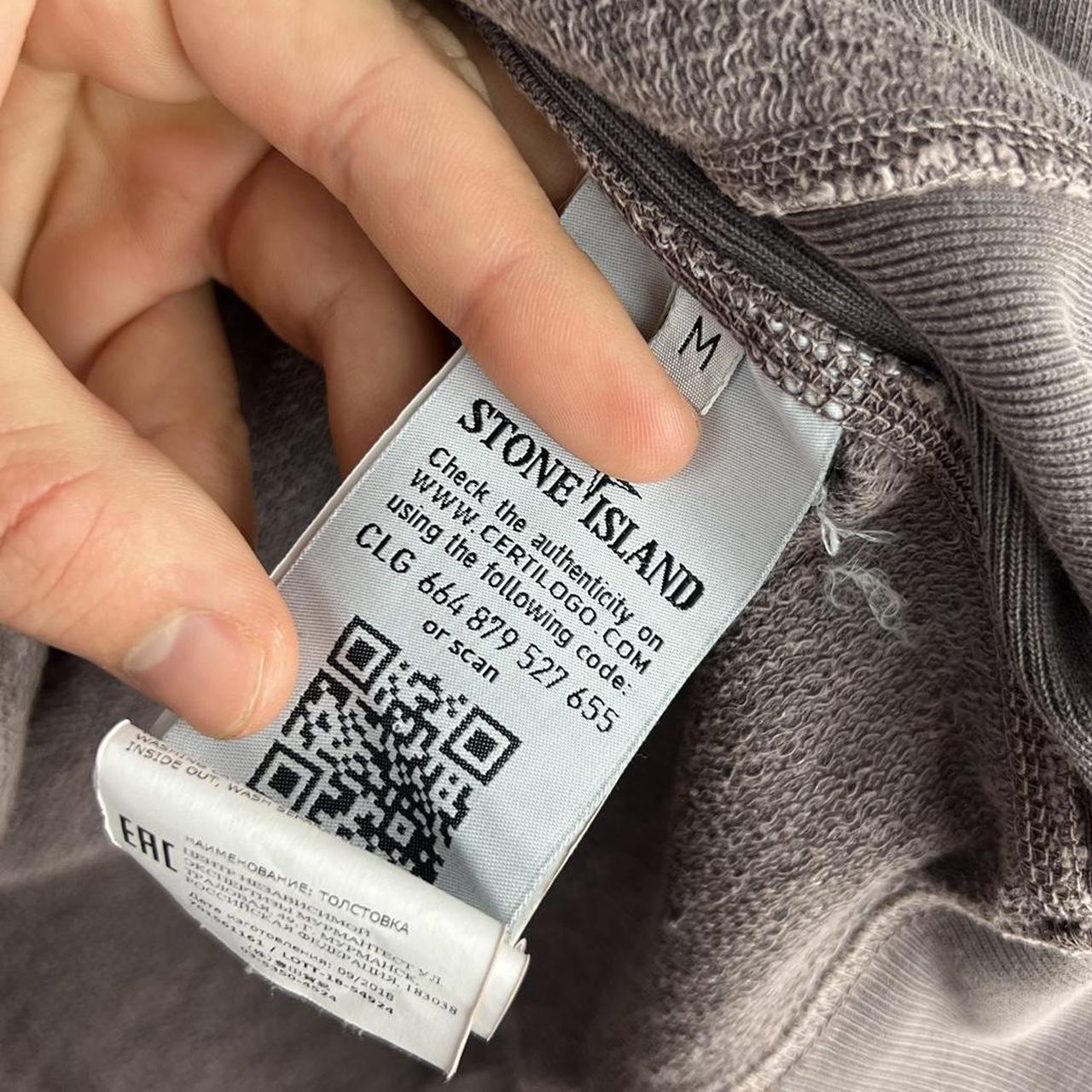 Stone Island Logo Hoodie (M)