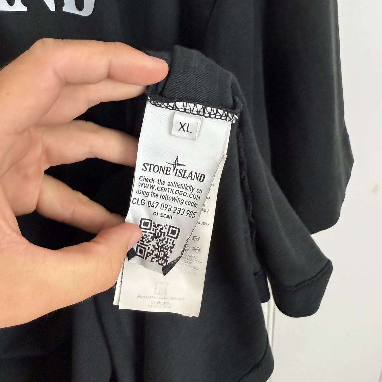 Stone Island Reflective Logo T-shirt (XL)