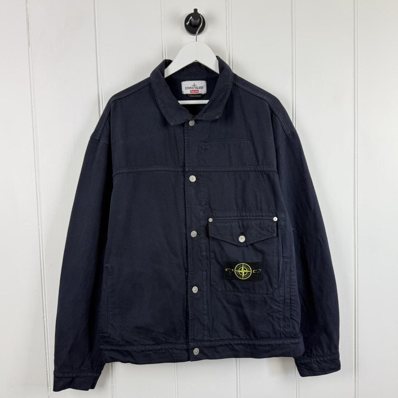 Supreme x Stone Island Denim Jacket (XL)