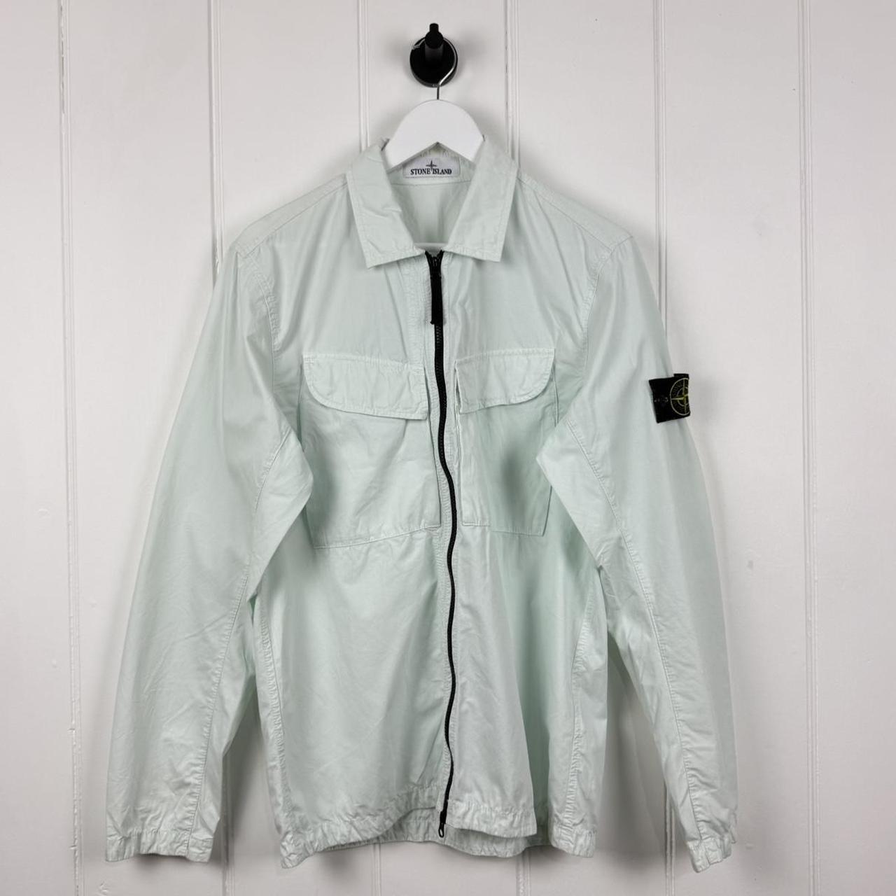 Stone Island Mint Blue Over Shirt (M)
