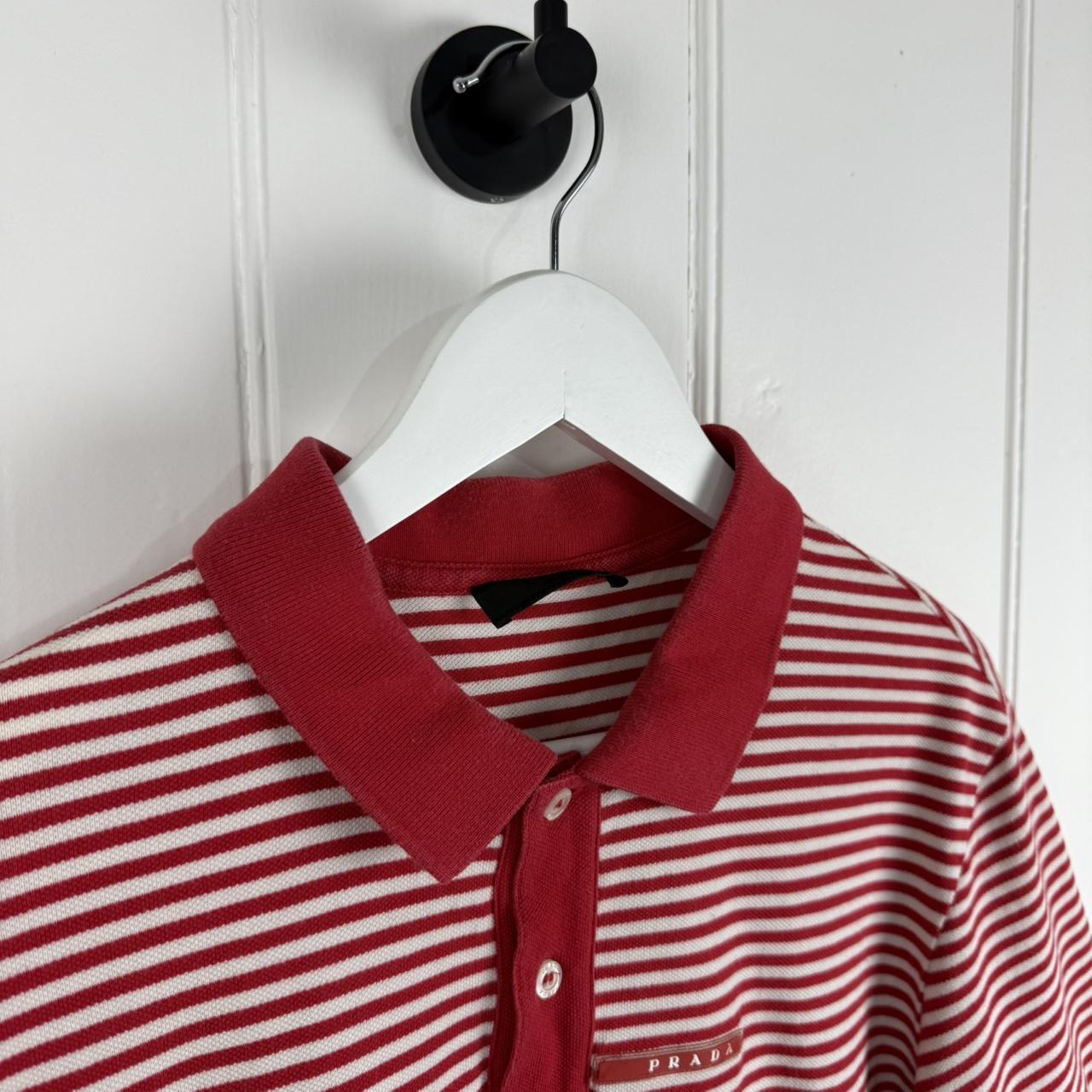 Prada Sport Logo Polo Shirt (L)
