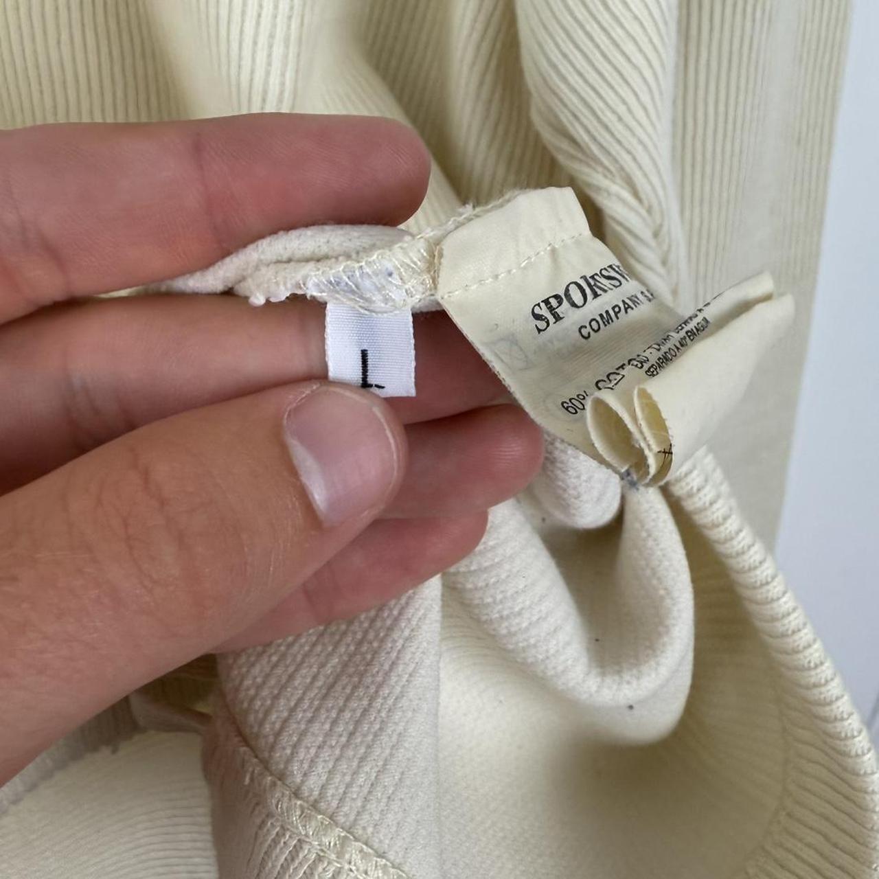 2001 Stone Island Ribbed Cotton Q Zip (L)