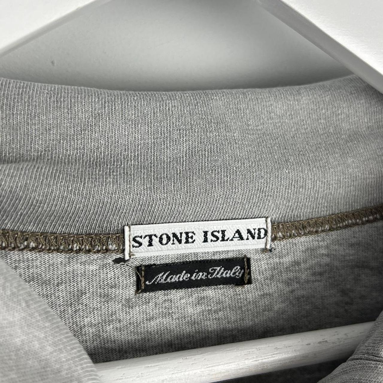 00’s Stone Island Logo Q Zip Jumper (XL)