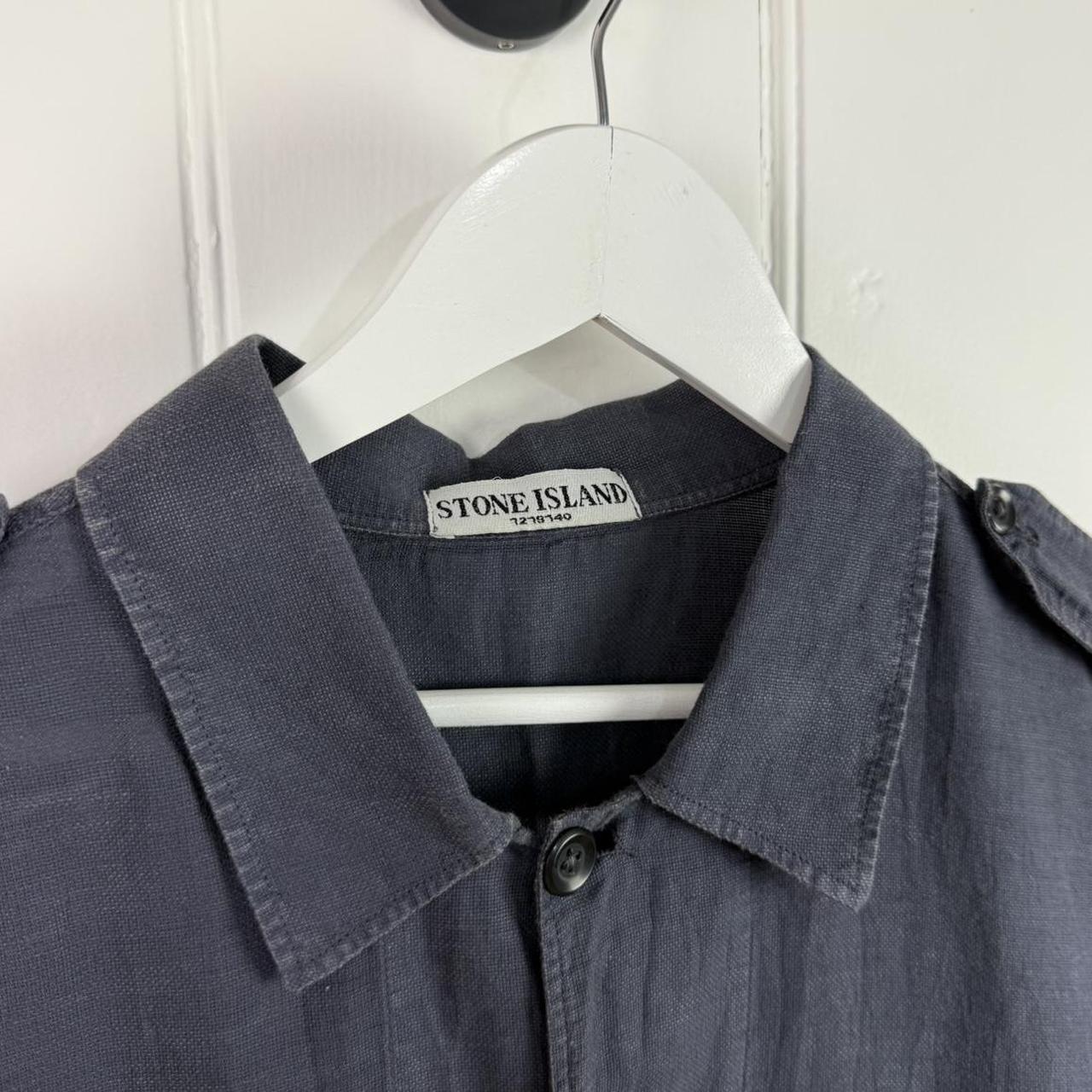 00s Stone Island Linen Shirt (XL)