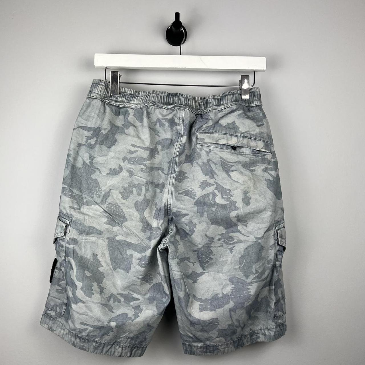 Stone Island Camo Cargo Shorts (W30")