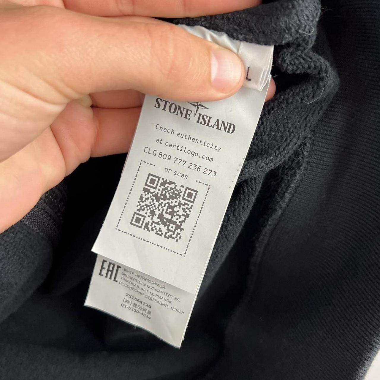 Stone Island Zip Hoodie (L)