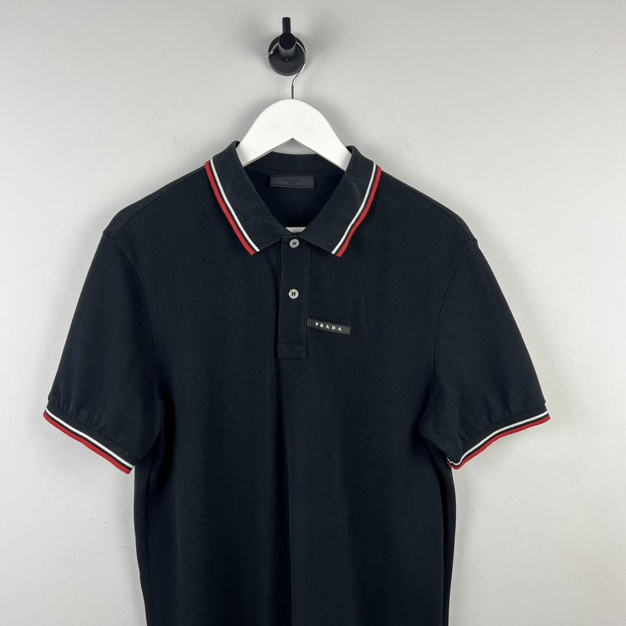 Prada polo shirt online hotsell