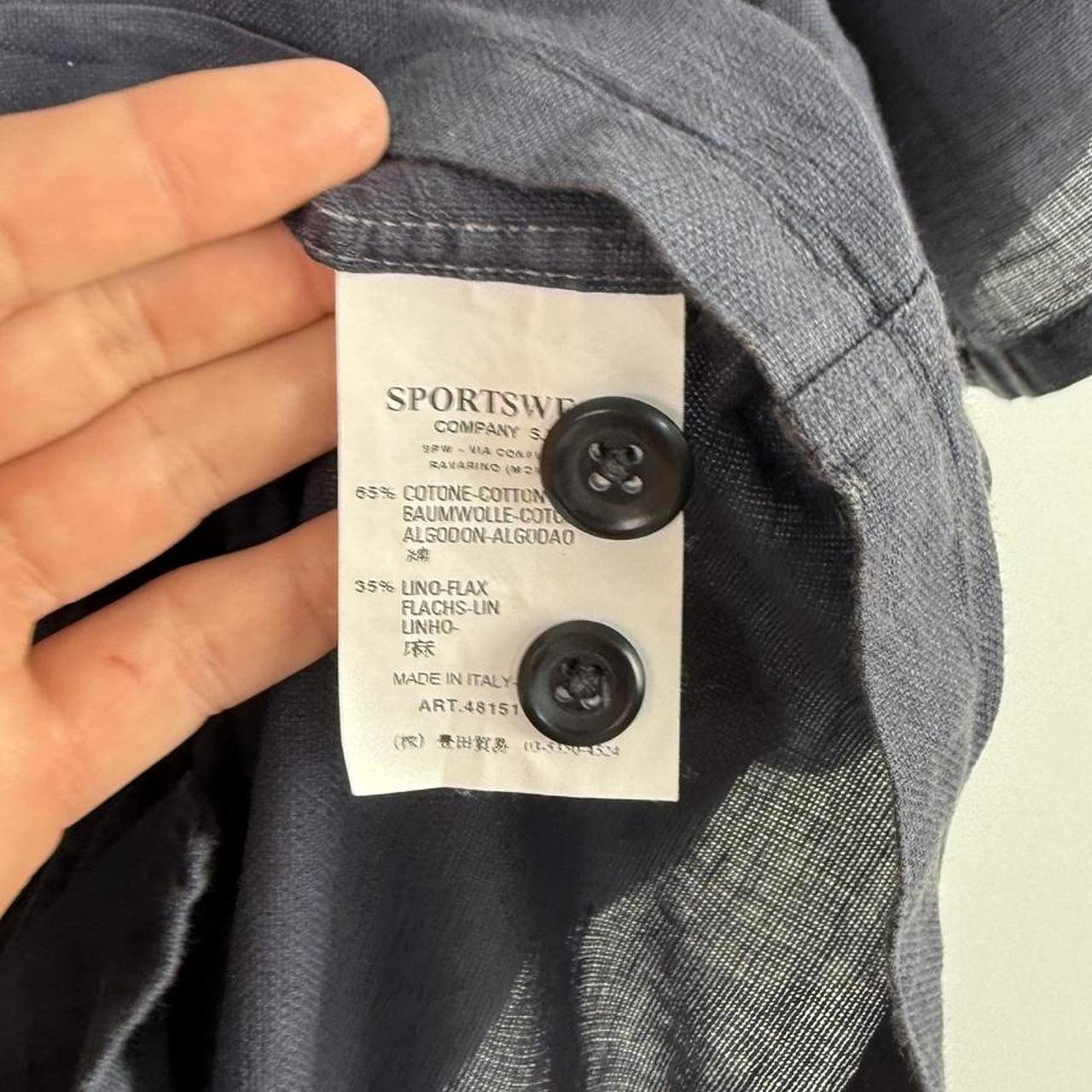 00s Stone Island Linen Shirt (XL)