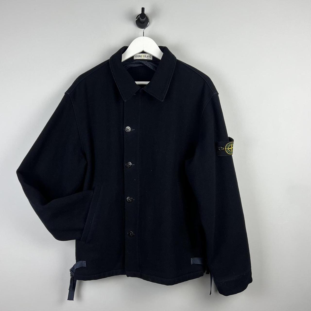 Stone Island Early 00’s Wool Harrington Jacket (L)