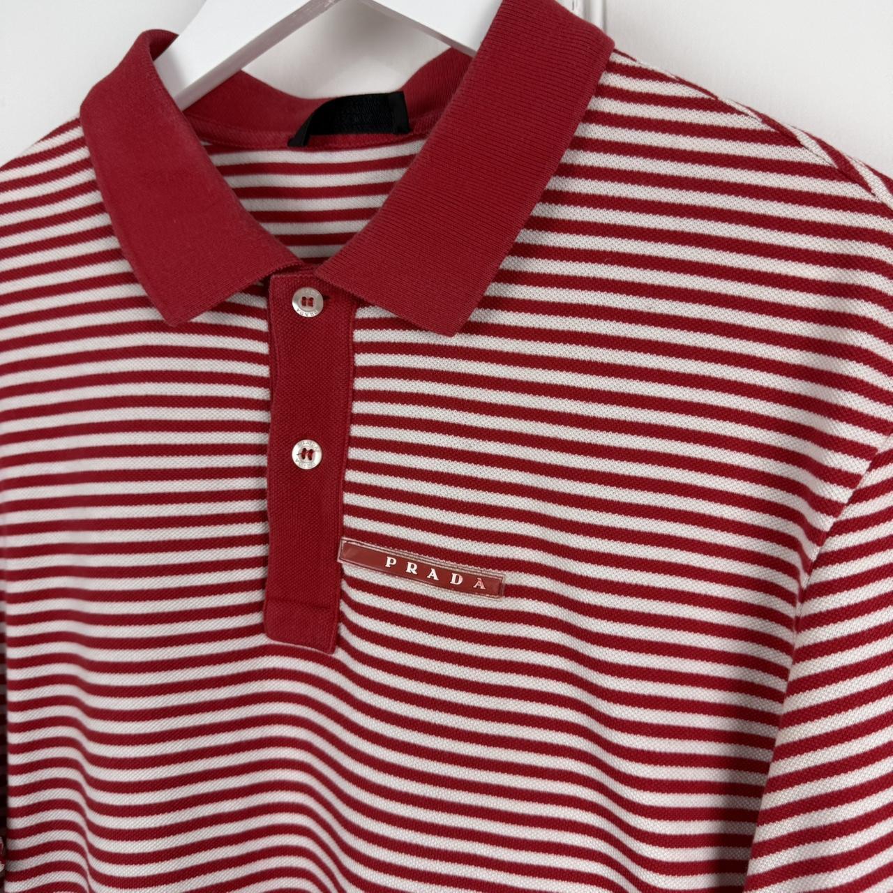 Prada Sport Logo Polo Shirt (L)