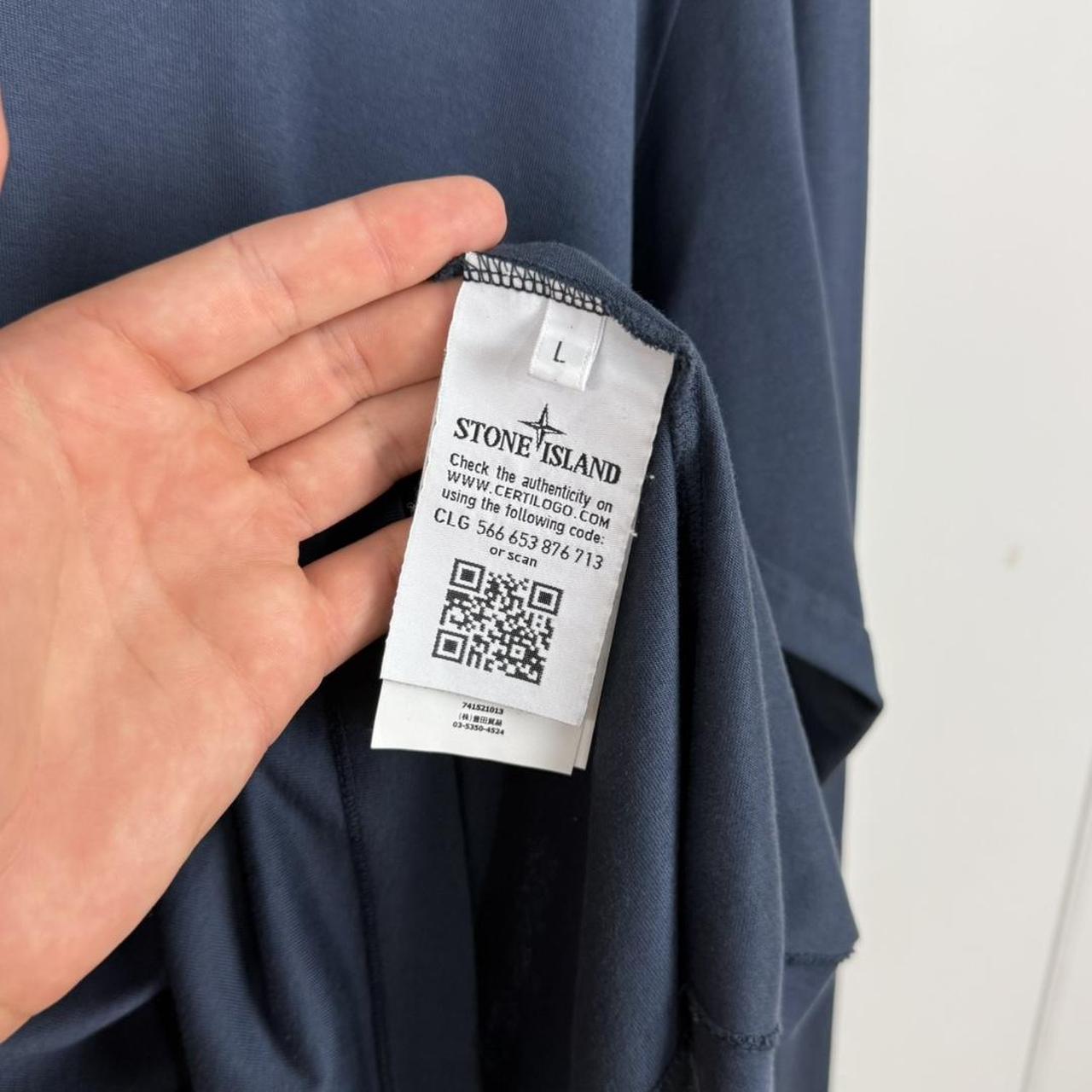 Stone Island Compass Logo Long Sleeve T-shirt (L)