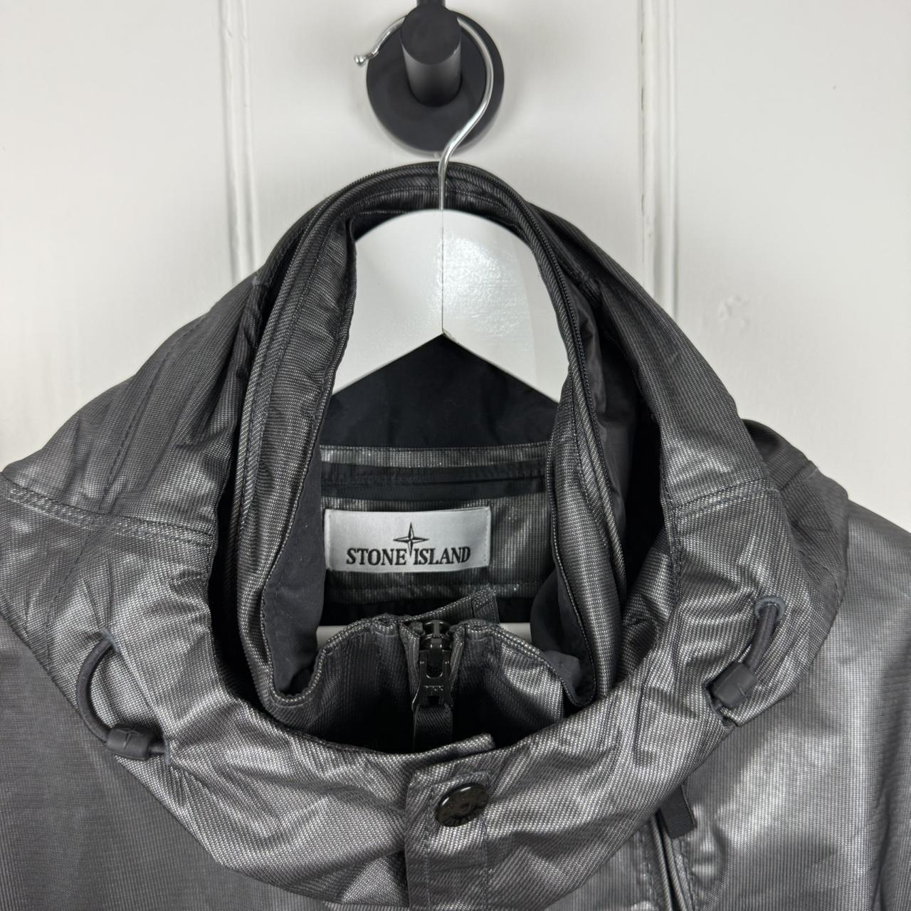 Stone Island Metallic Nylon Mesh Jacket (L)