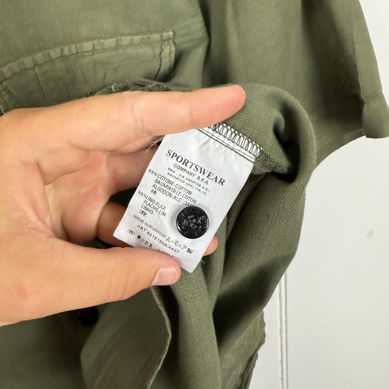 2000’s Stone Island Linen Shirt (M)