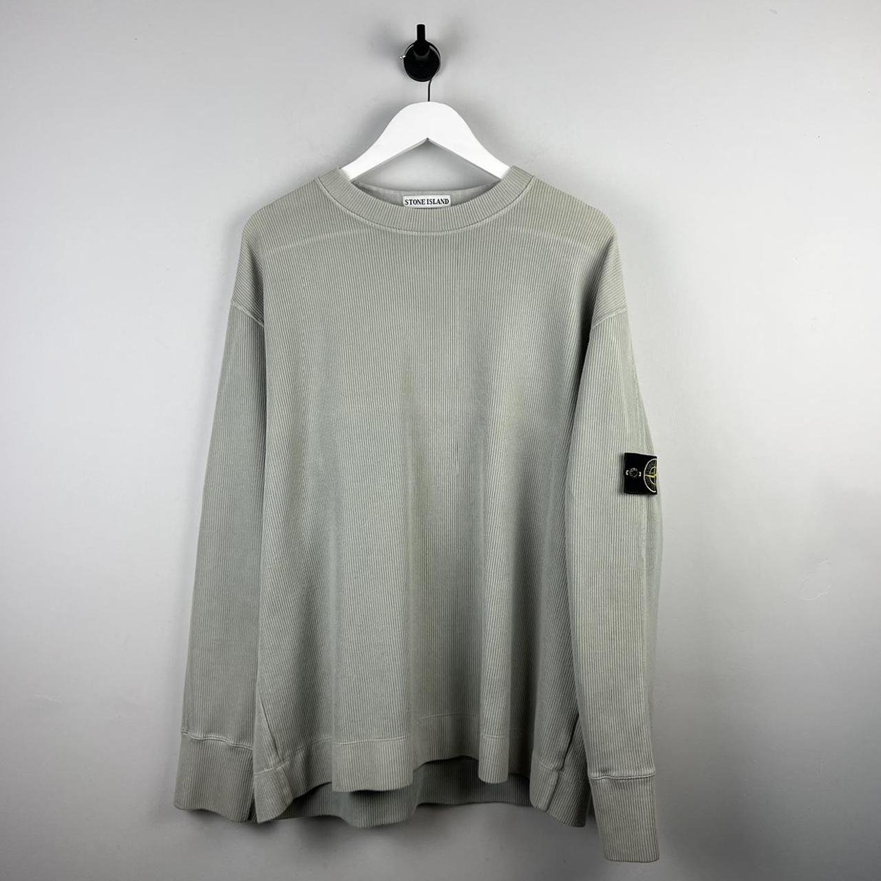 00's Stone Island Ribbed Jumper (XXL)