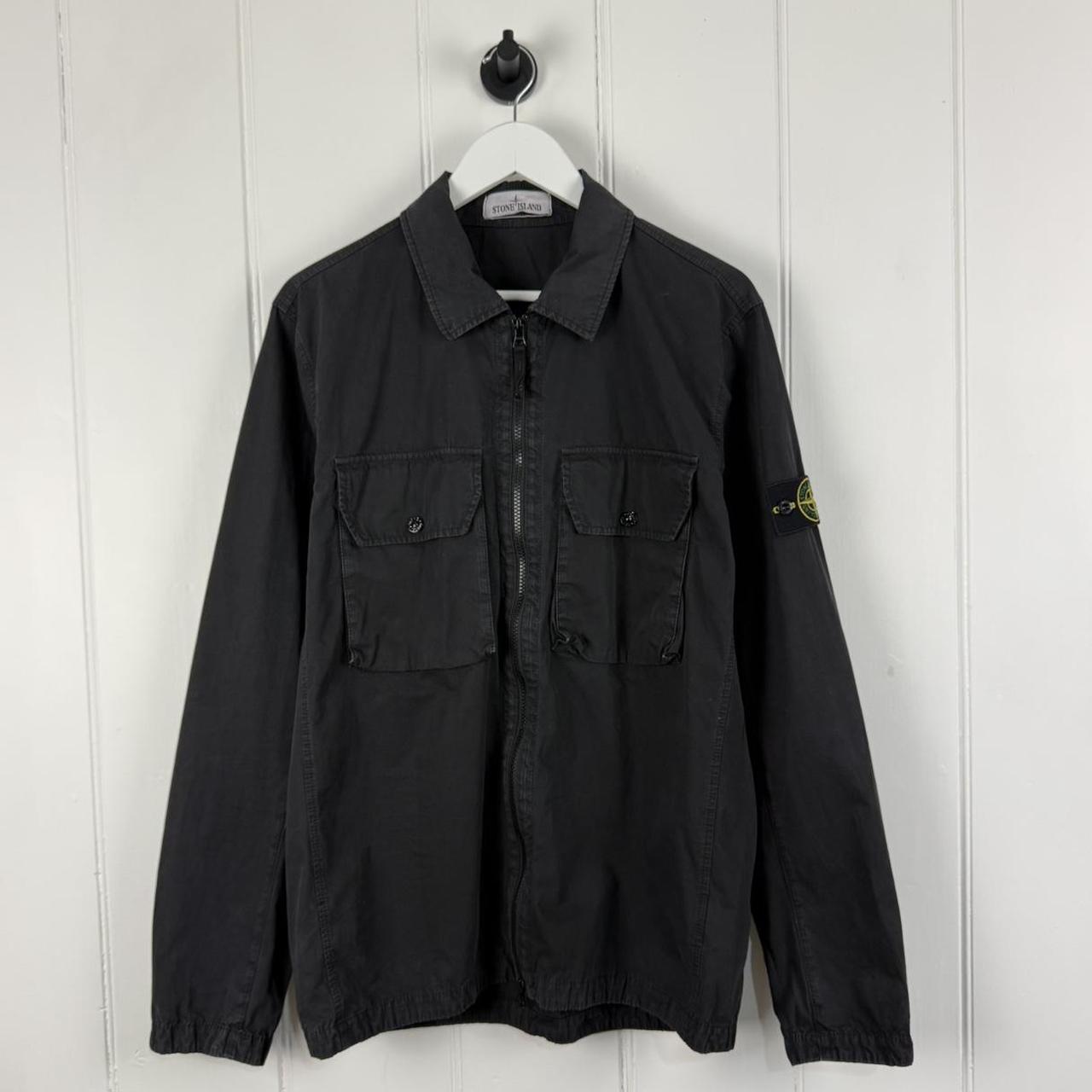 Stone Island Zip Overshirt (L)