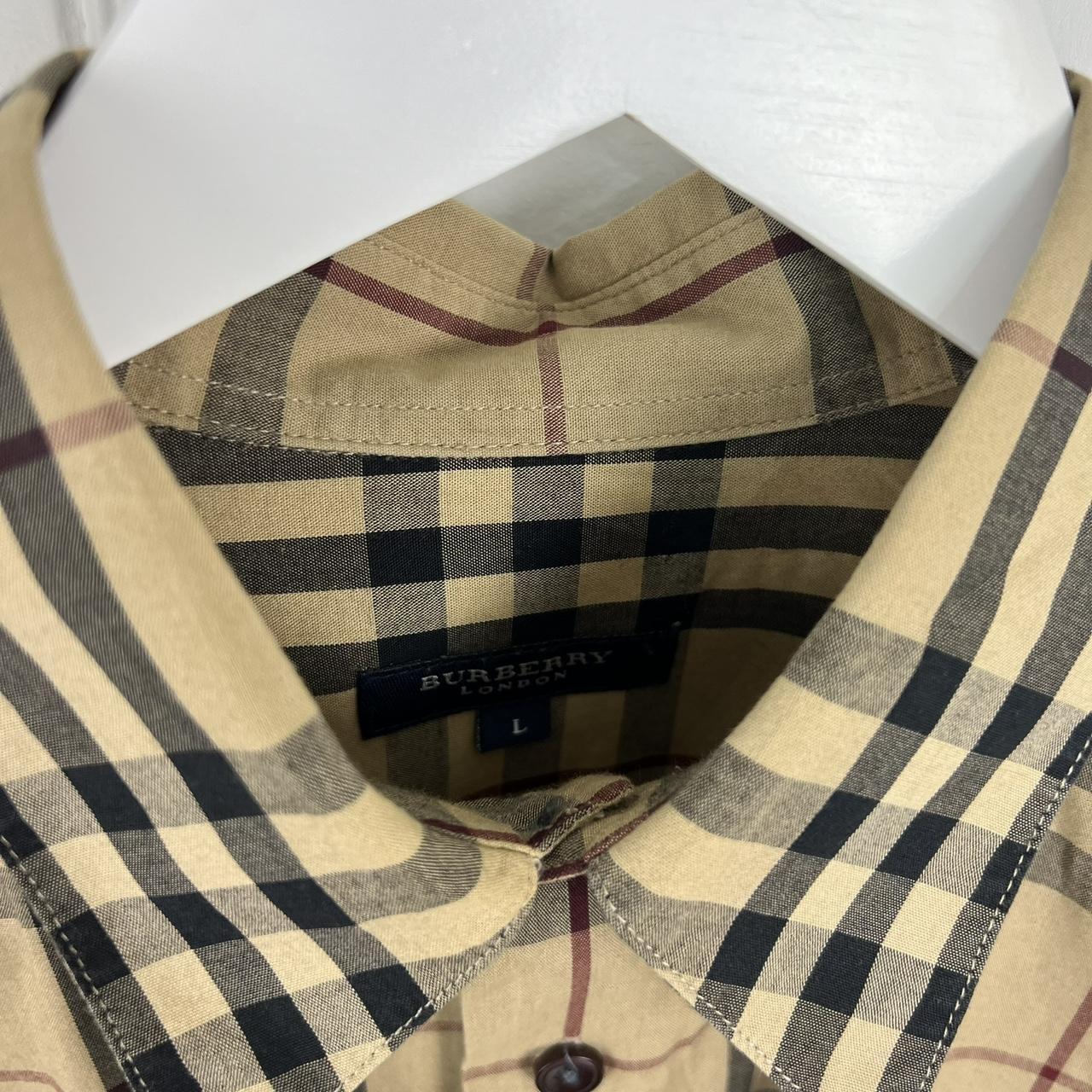 00s Burberry Checkered Shirt (L)