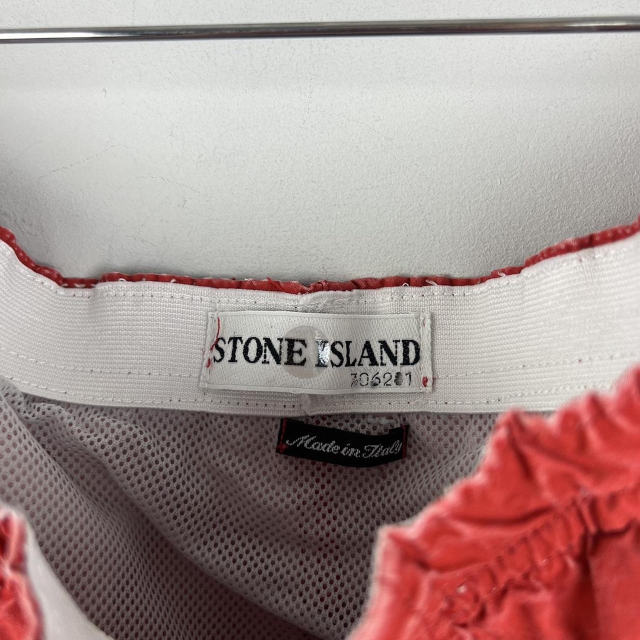 Stone Island SS/2002 Swim Shorts in Red (W36")