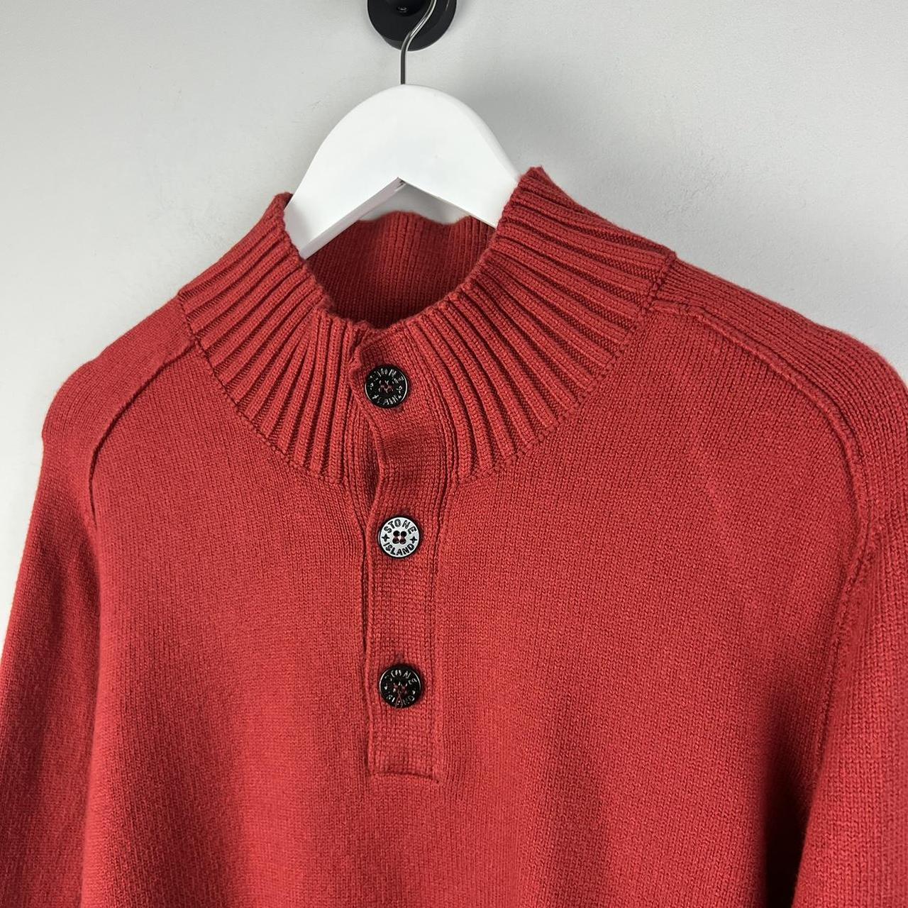 00's Stone Island Button Up Jumper (L)